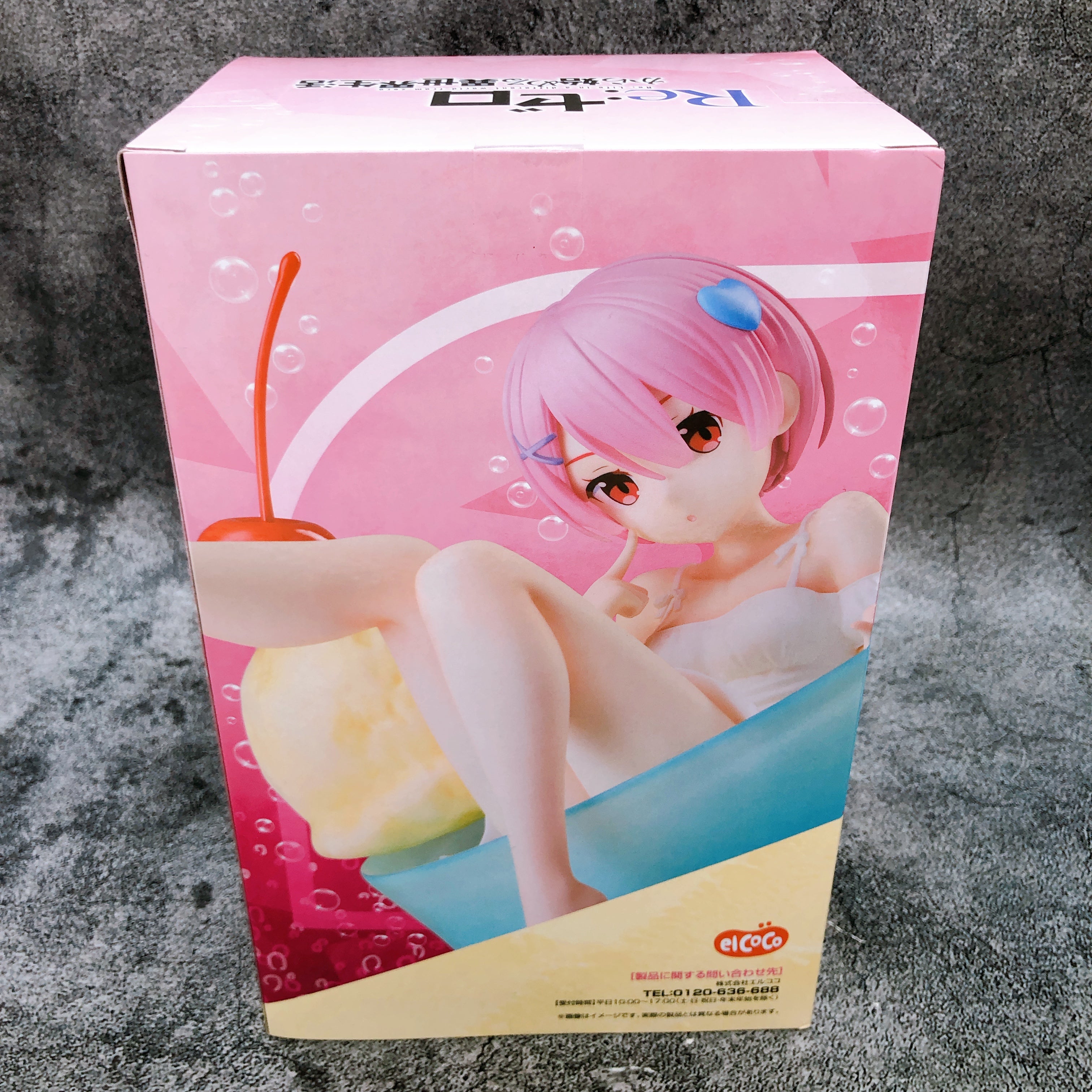 Re:Zero Ram Cream Soda Figure elcoco Japan Sealed FASTSHIP NEW