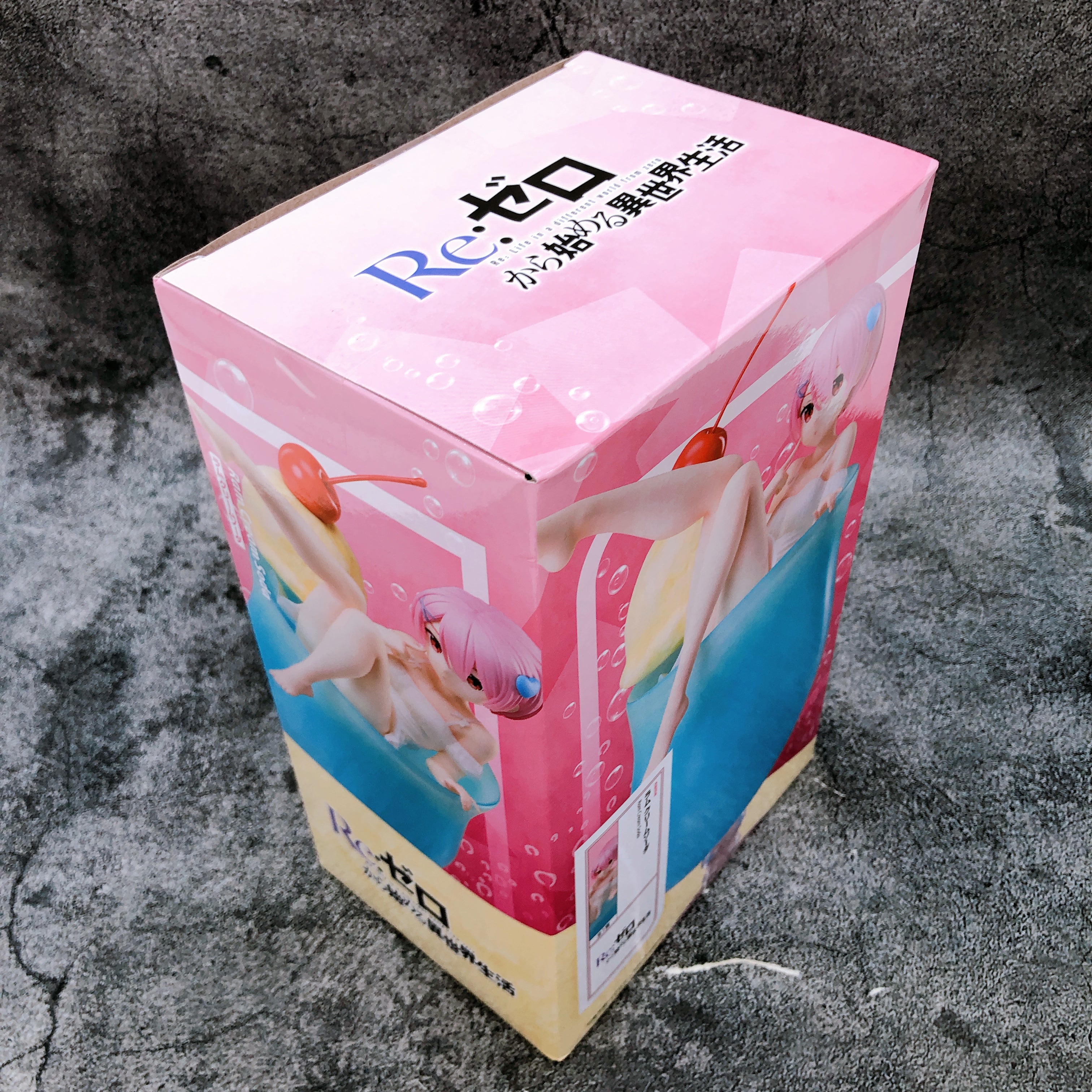 Re:Zero Ram Cream Soda Figure elcoco Japan Sealed FASTSHIP NEW