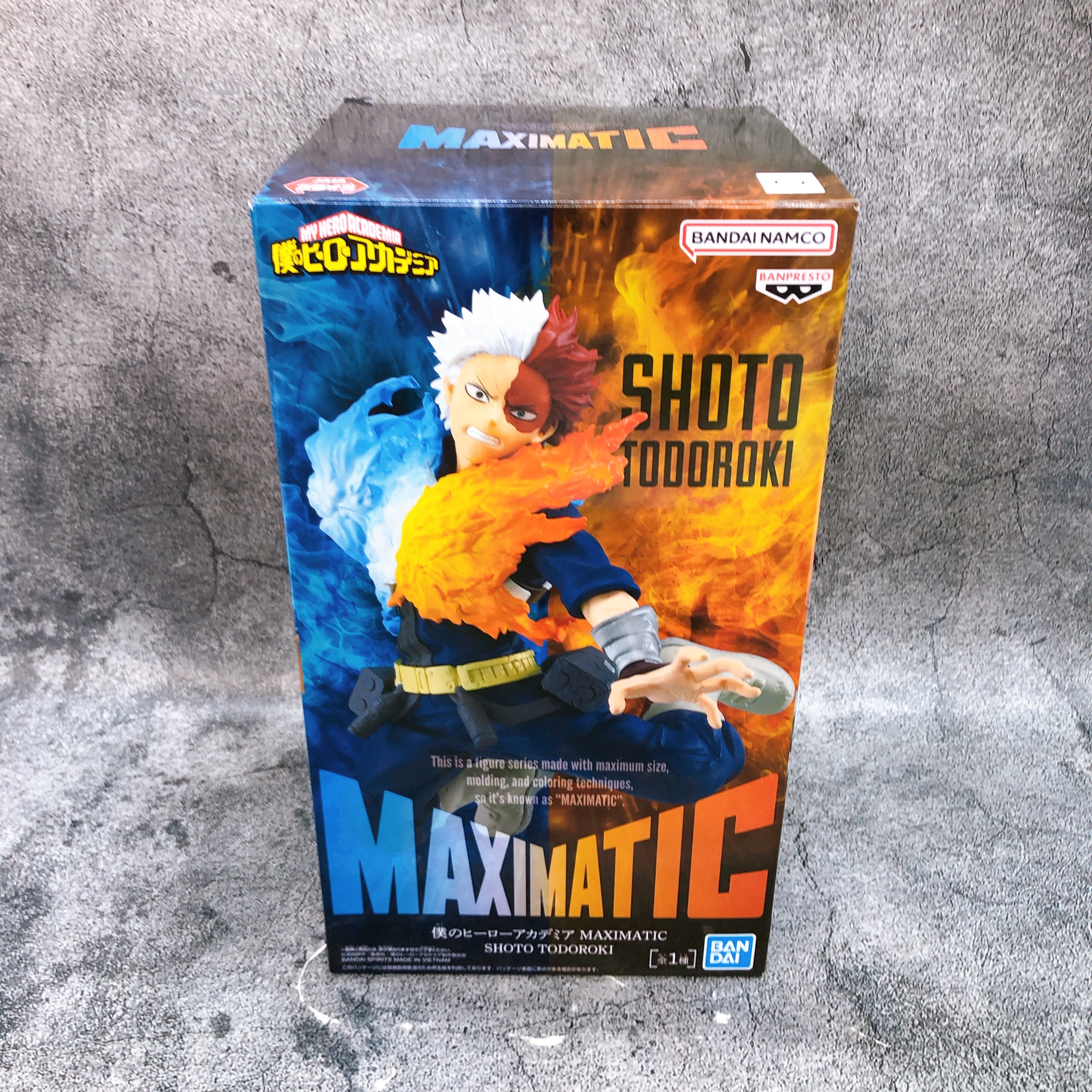 My Hero Academia Shoto Todoroki MAXIMATIC Figure BANPRESTO Japan Sealed NEW