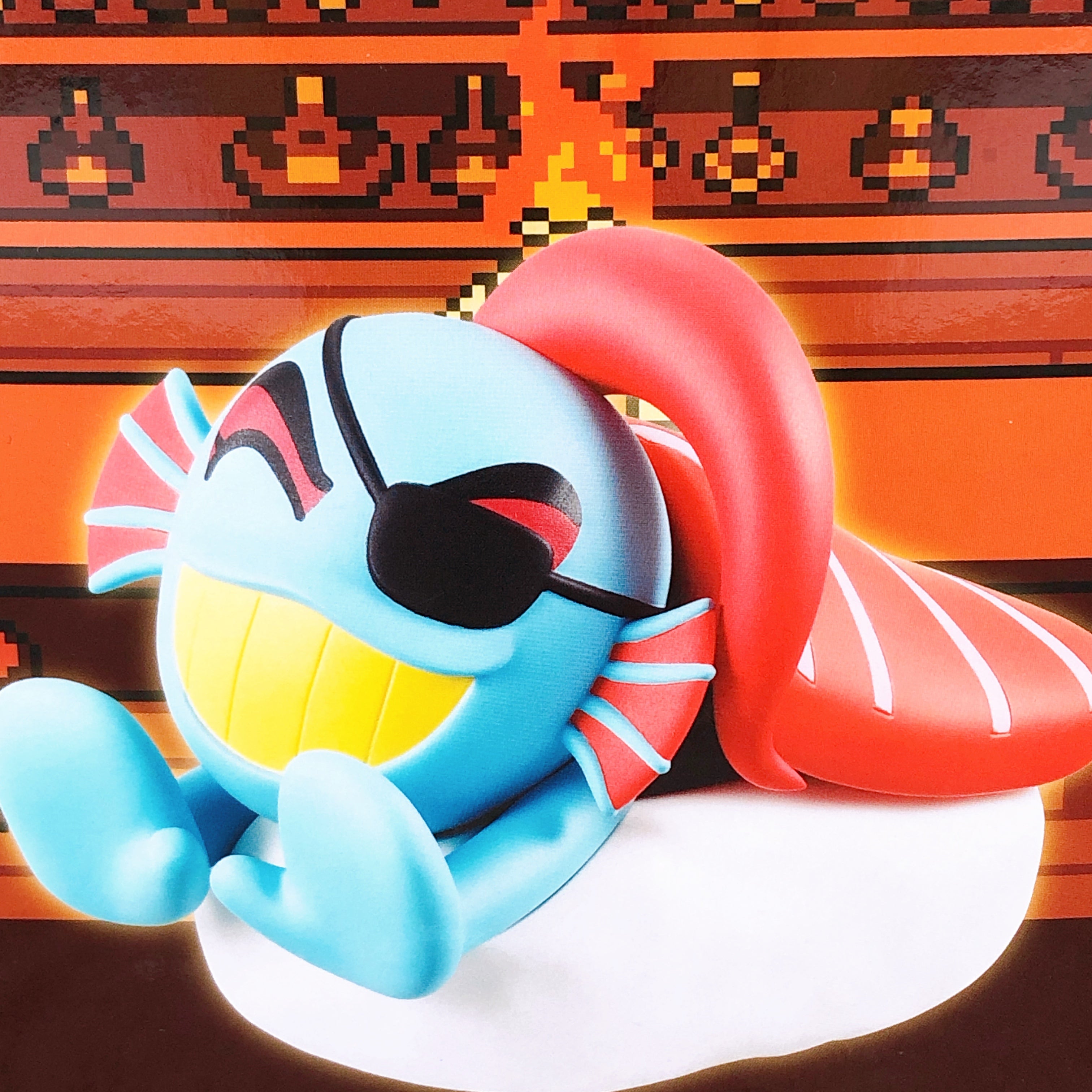 UNDERTALE Undyne Sushi Figure FOOD DESIGN vol.1 BANPRESTO Japan Sealed