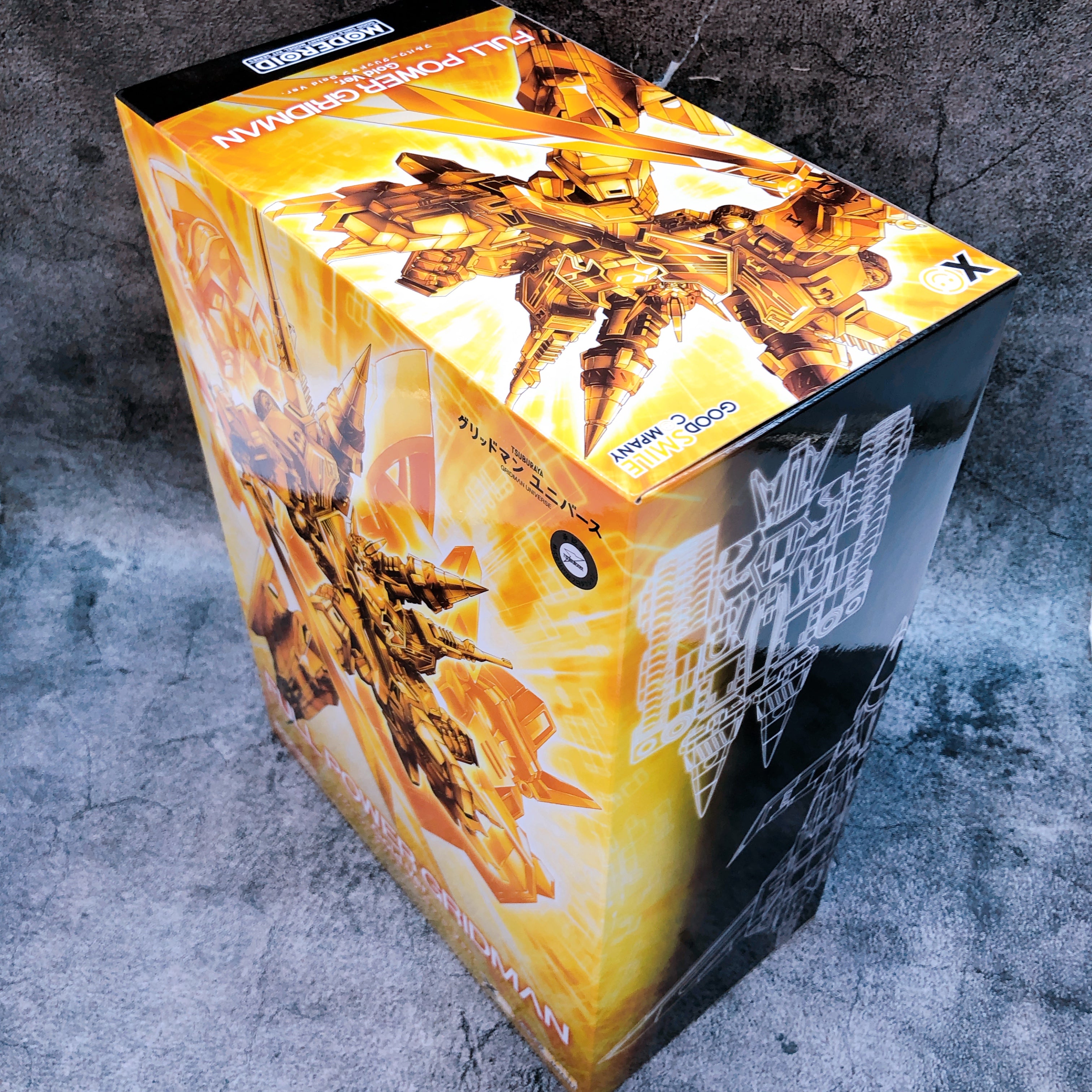 MODEROID Full Power Gridman Gold Ver Model Kit Good Smile