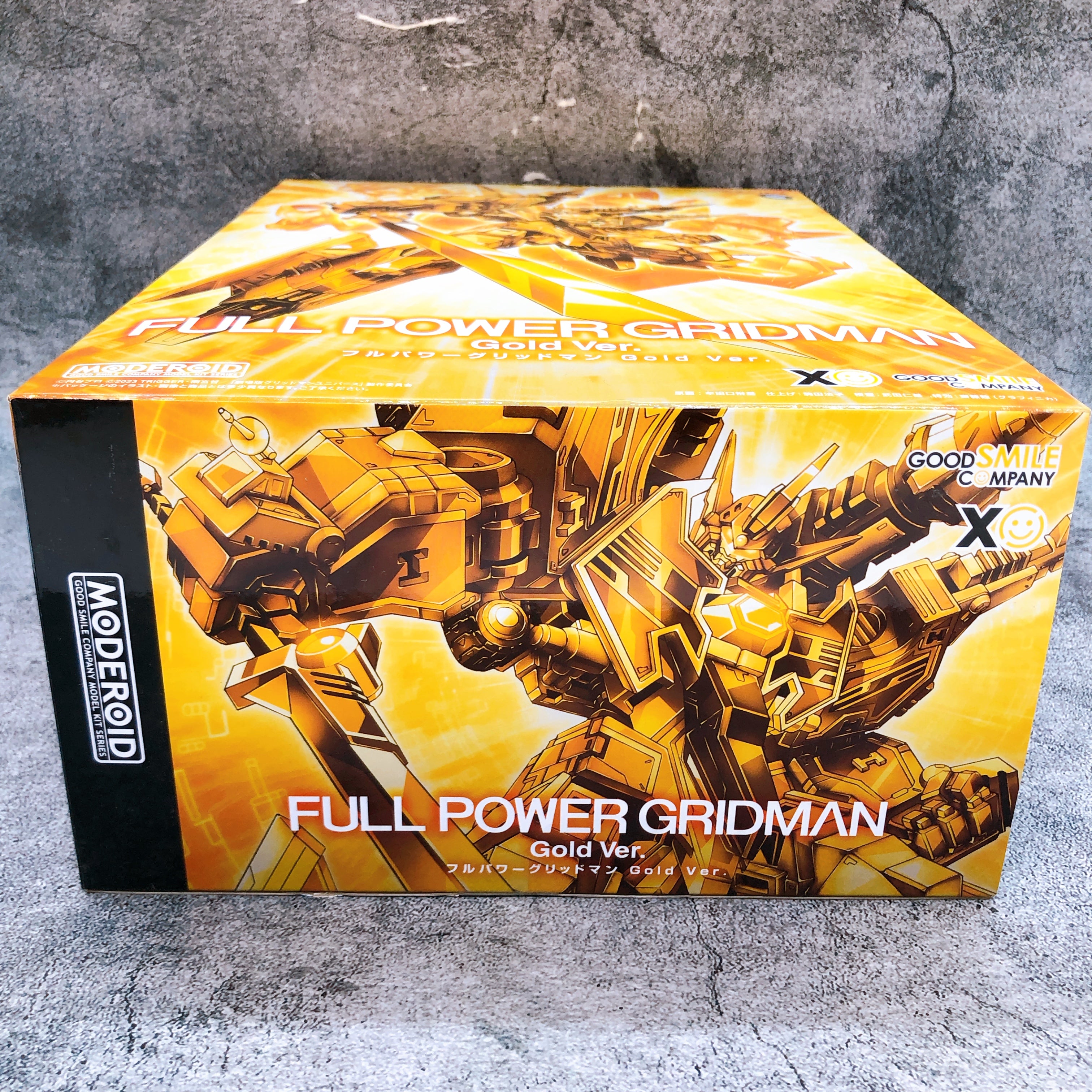 MODEROID Full Power Gridman Gold Ver Model Kit Good Smile