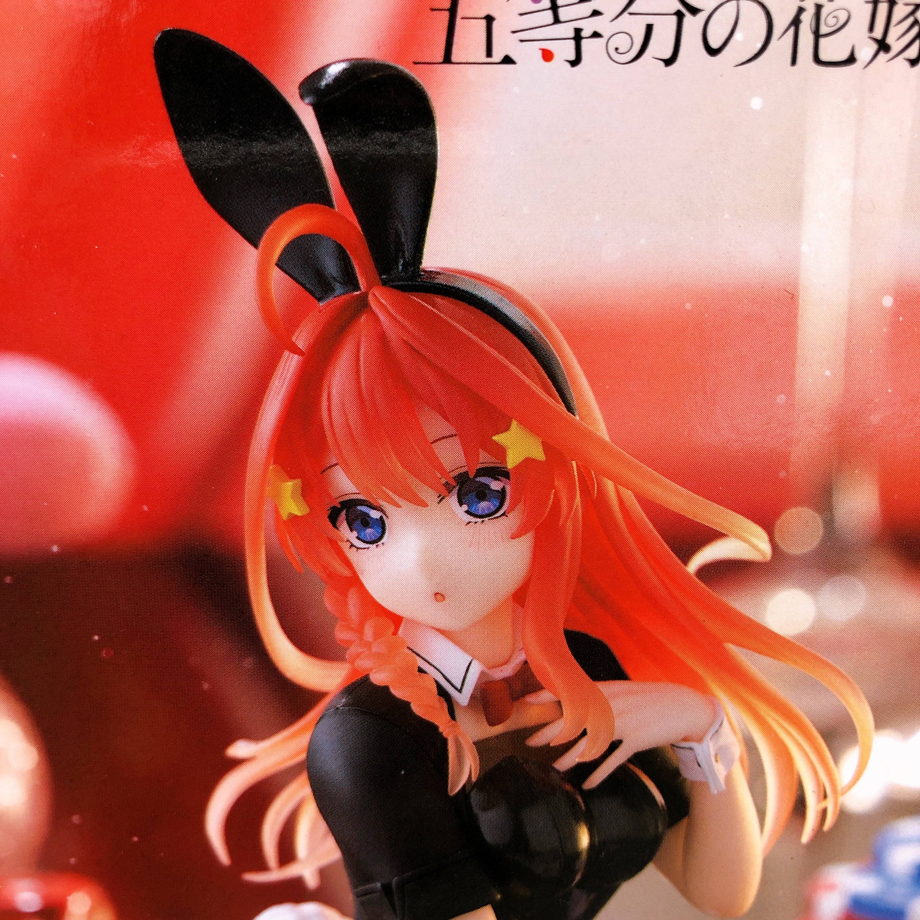 The Quintessential Quintuplets Itsuki Nakano Bunny ver. Desktop Cute Figure NEW