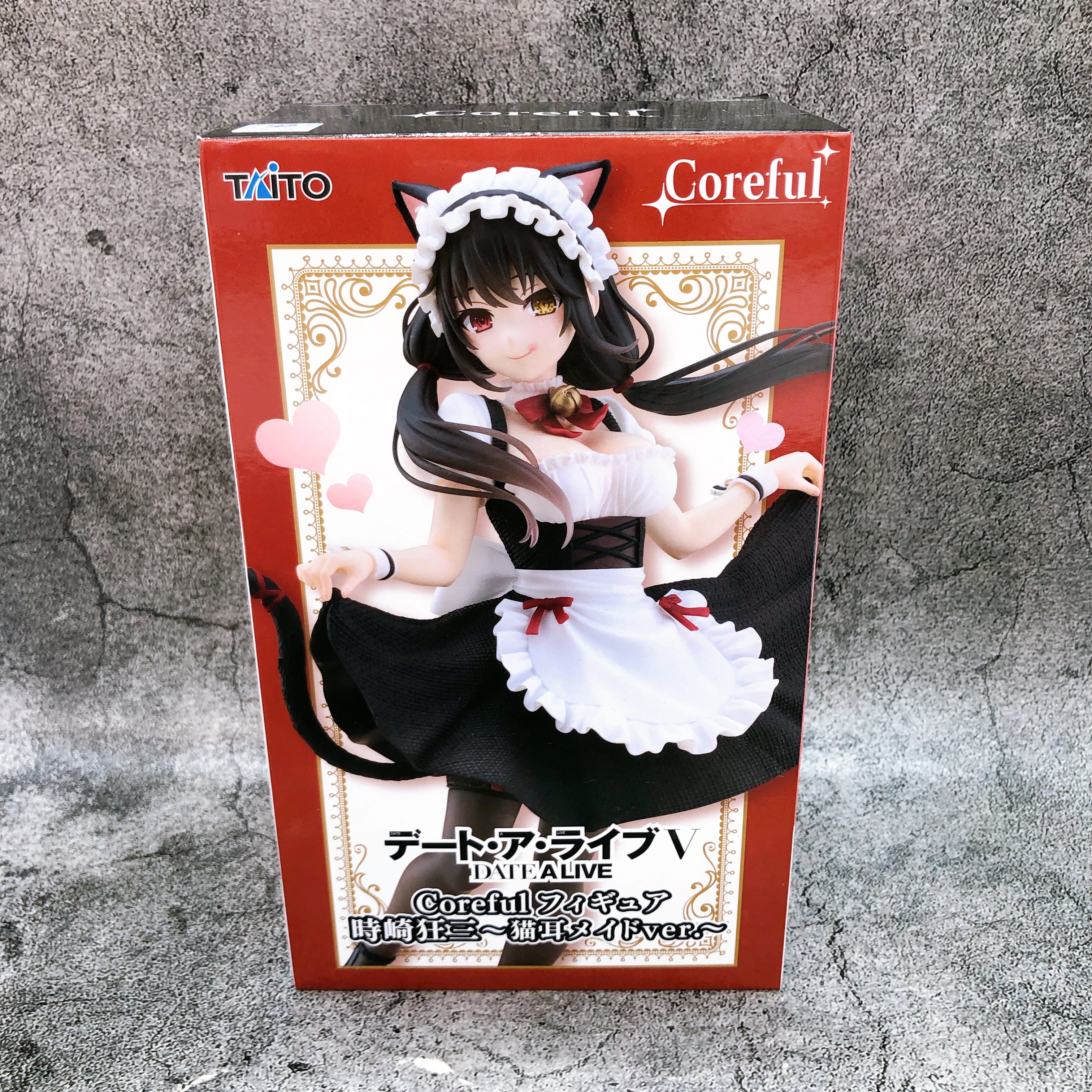 Date A Live Kurumi Tokisaki Cat Ears Maid ver. Coreful Figure Taito Japan NEW