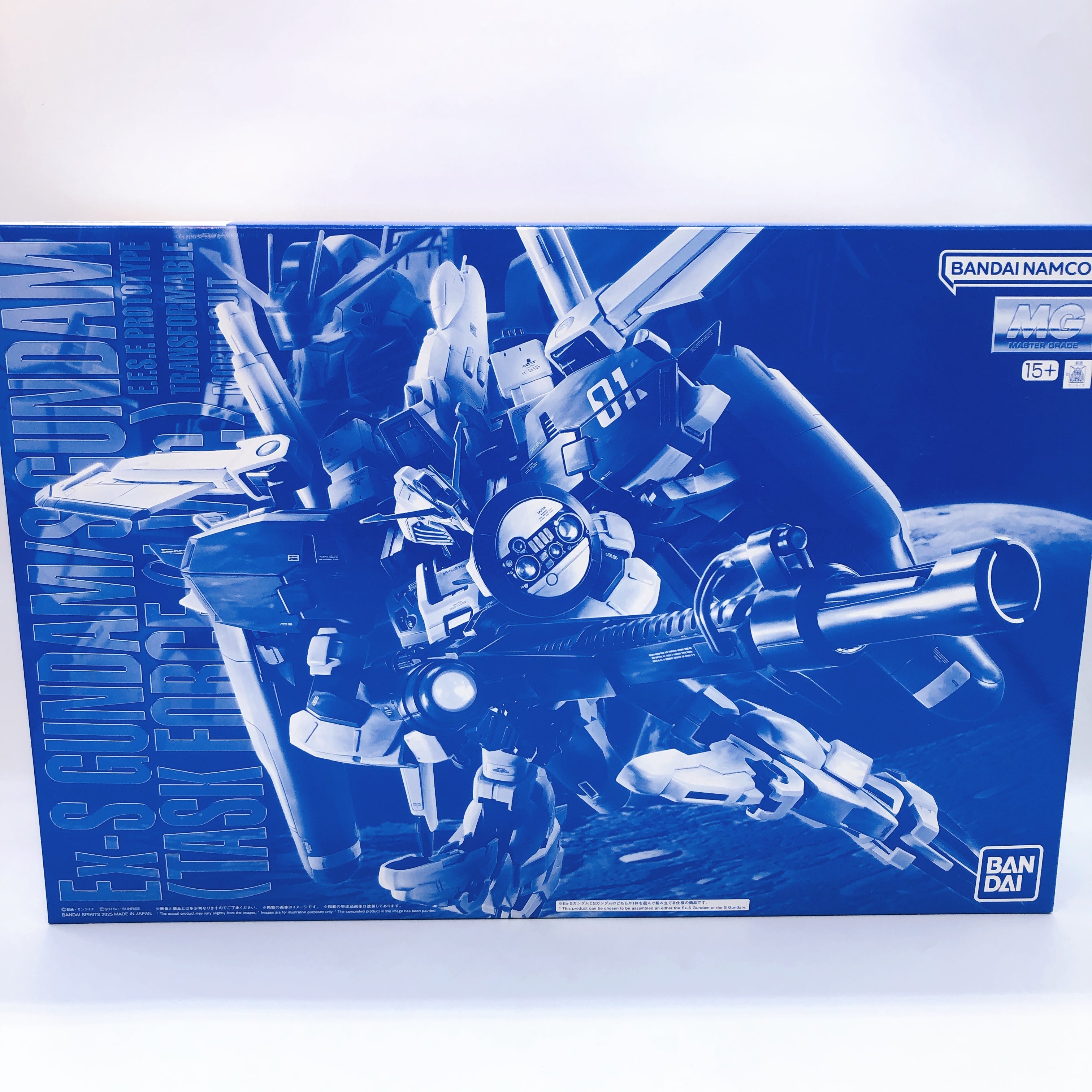 MG 1/100 Ex-S Gundam Task Force Alpha Ver Model Kit Premium Bandai Japan NEW