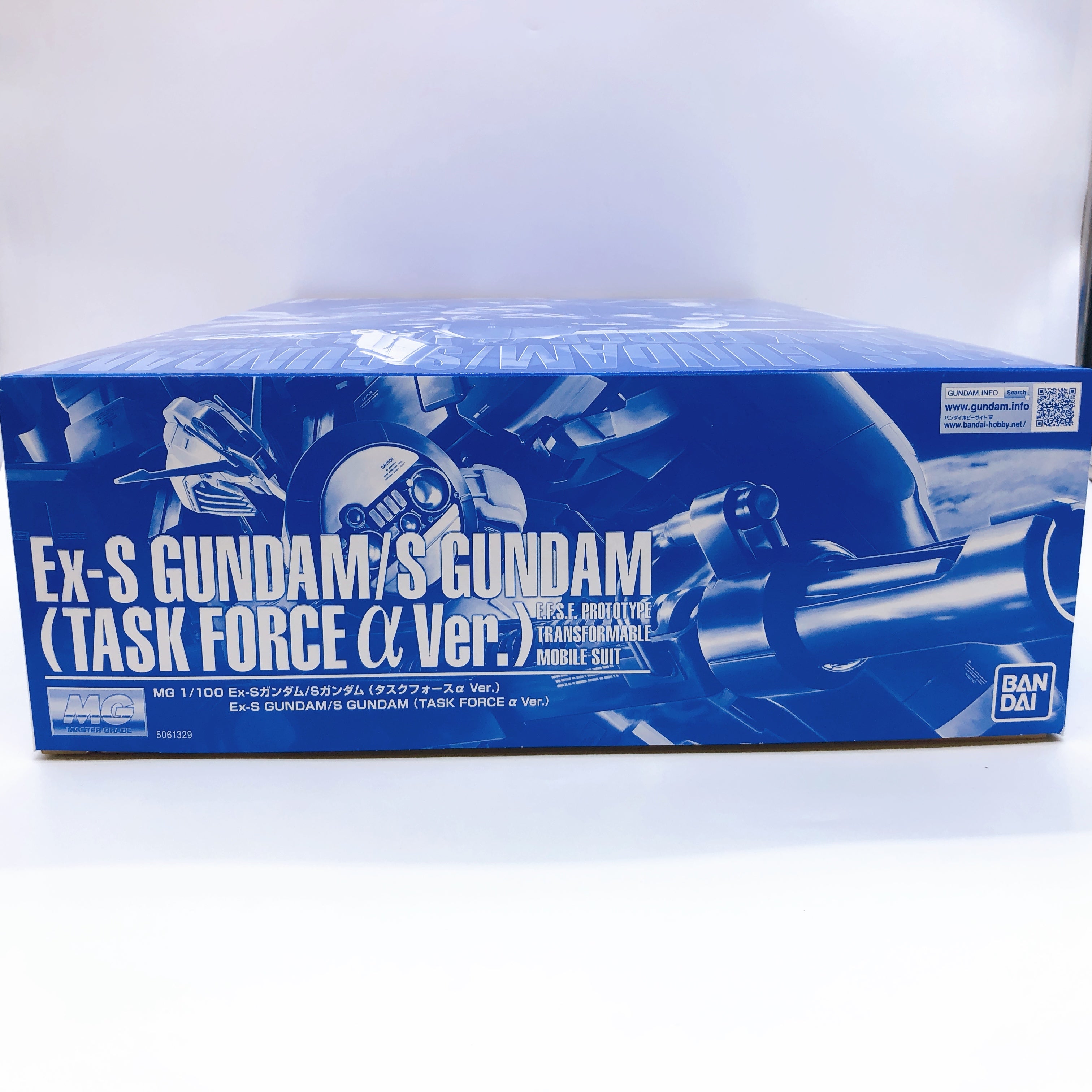 MG 1/100 Ex-S Gundam Task Force Alpha Ver Model Kit Premium Bandai Japan NEW