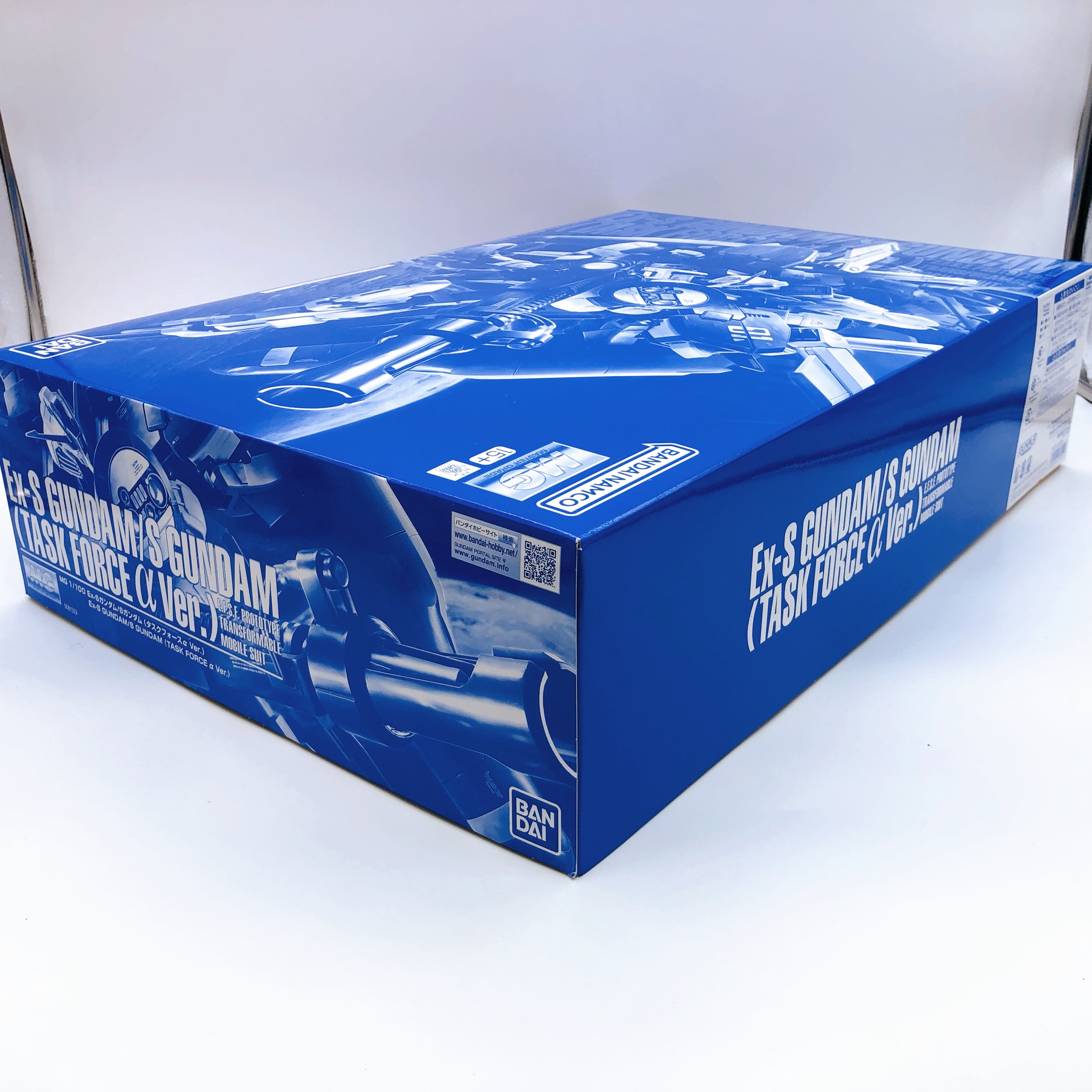 MG 1/100 Ex-S Gundam Task Force Alpha Ver Model Kit Premium Bandai Japan NEW