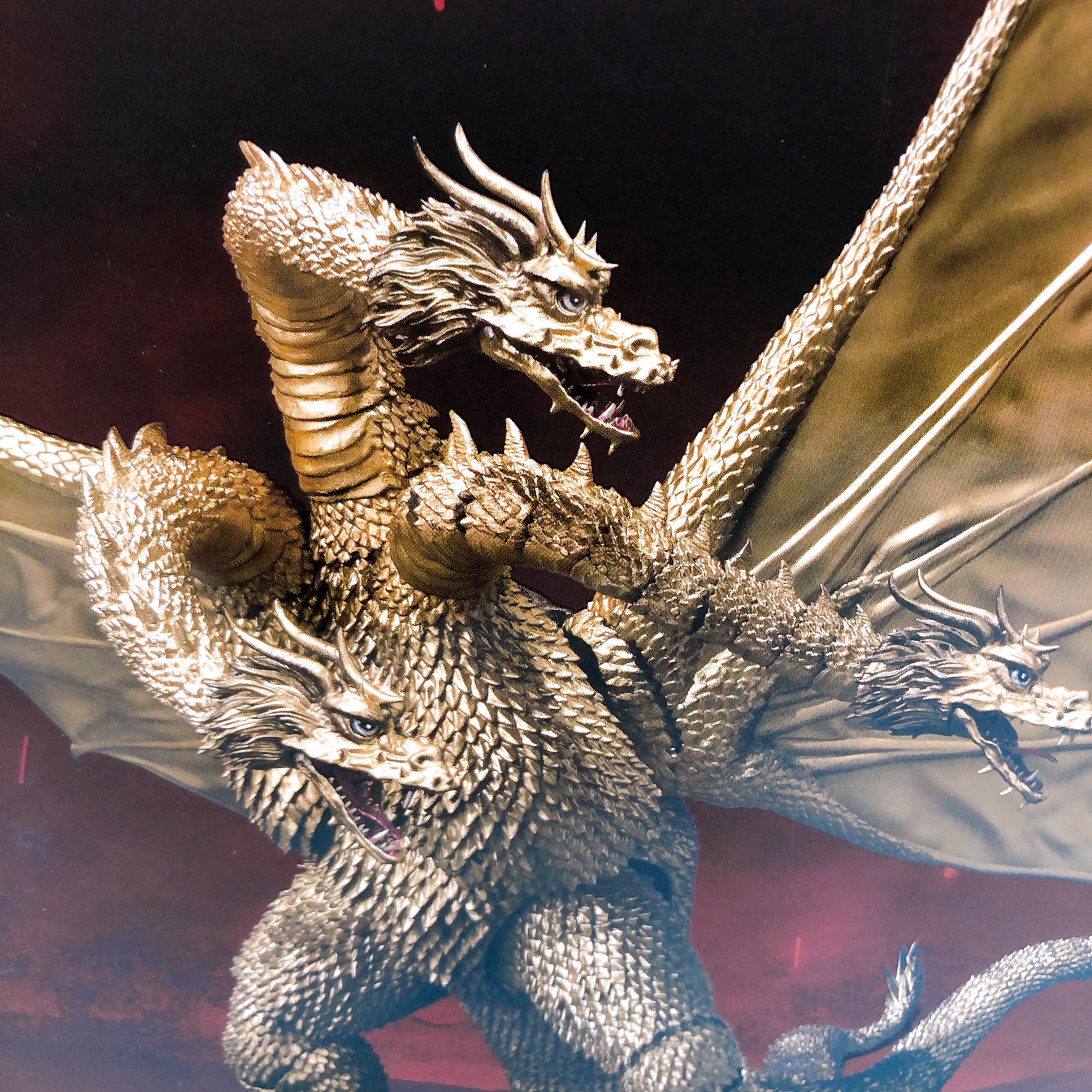 S.H.MonsterArts King Ghidorah 1972 Godzilla vs. Gigan Bandai Japan Act