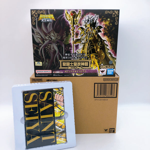 Saint Seiya Myth Cloth EX Ophiuchus Odysseus with Comic Bandai Japan A