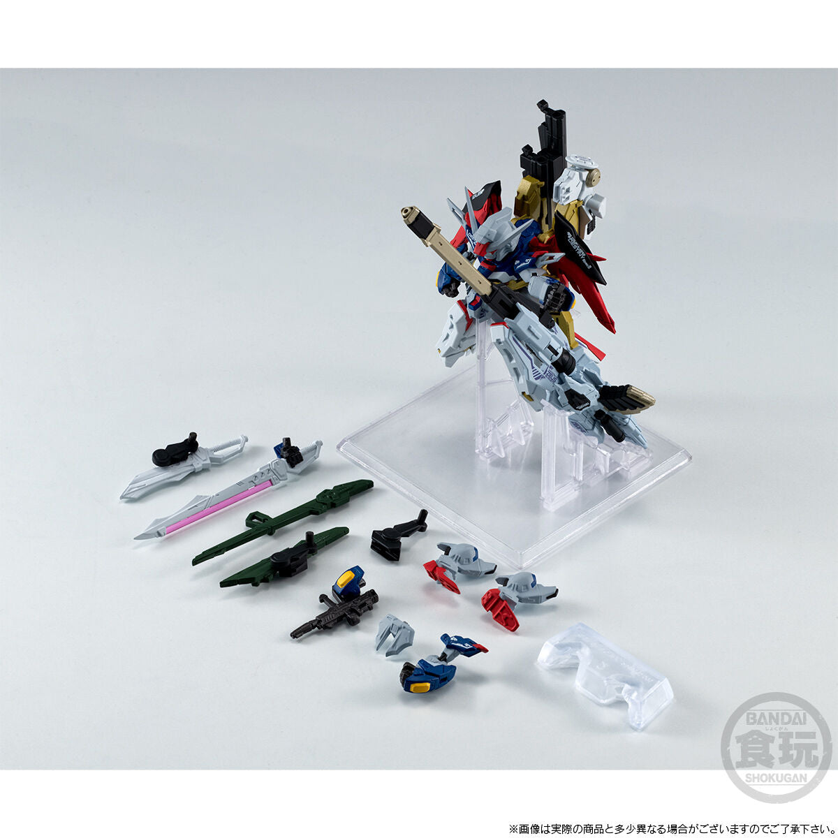 FW GUNDAM CONVERGE DESTINY GUNDAM SPECII & ZEUS SILHOUETTE Figure Premium Bandai
