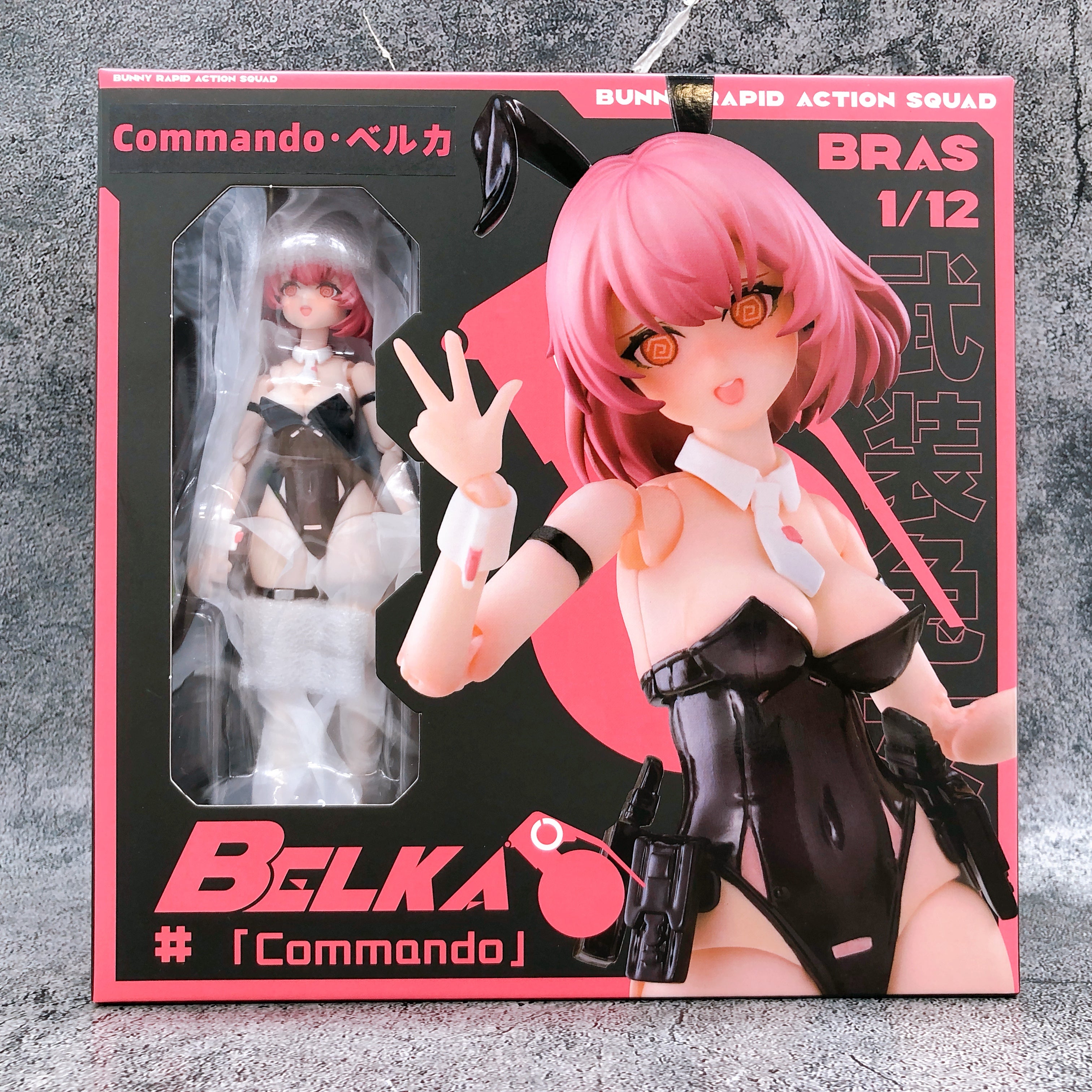 BUNNY RAPID ACTION SQUAD Commando Belka 1/12 Scale Figure 15+ Good Smile Japan