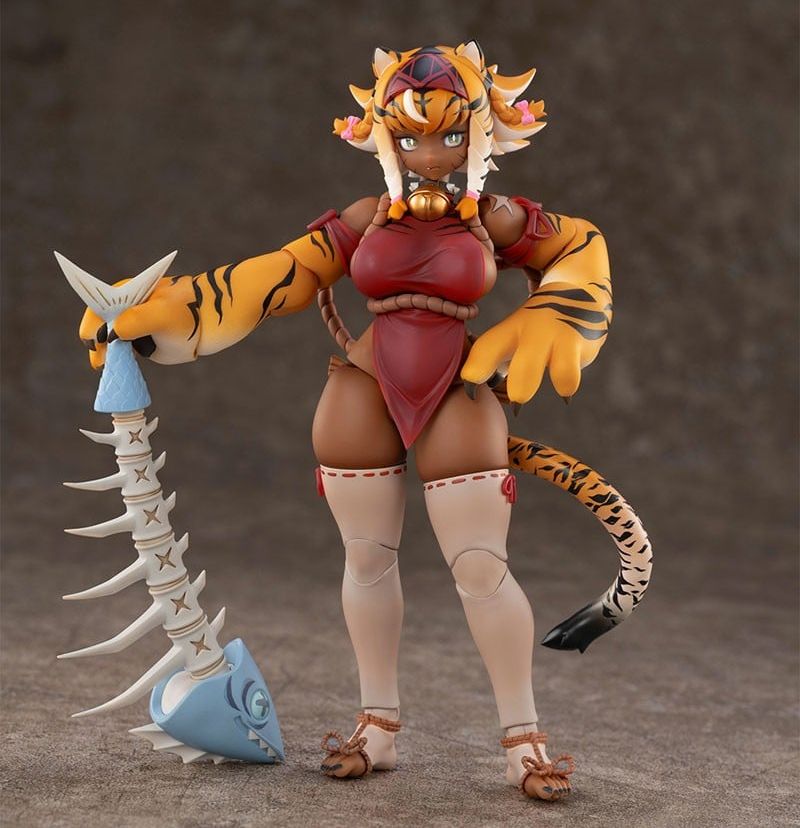 Tiger Girl Garu 1/12 Action Figure RPG-04 Snail Shell AUTHENTIC Sealed Japan