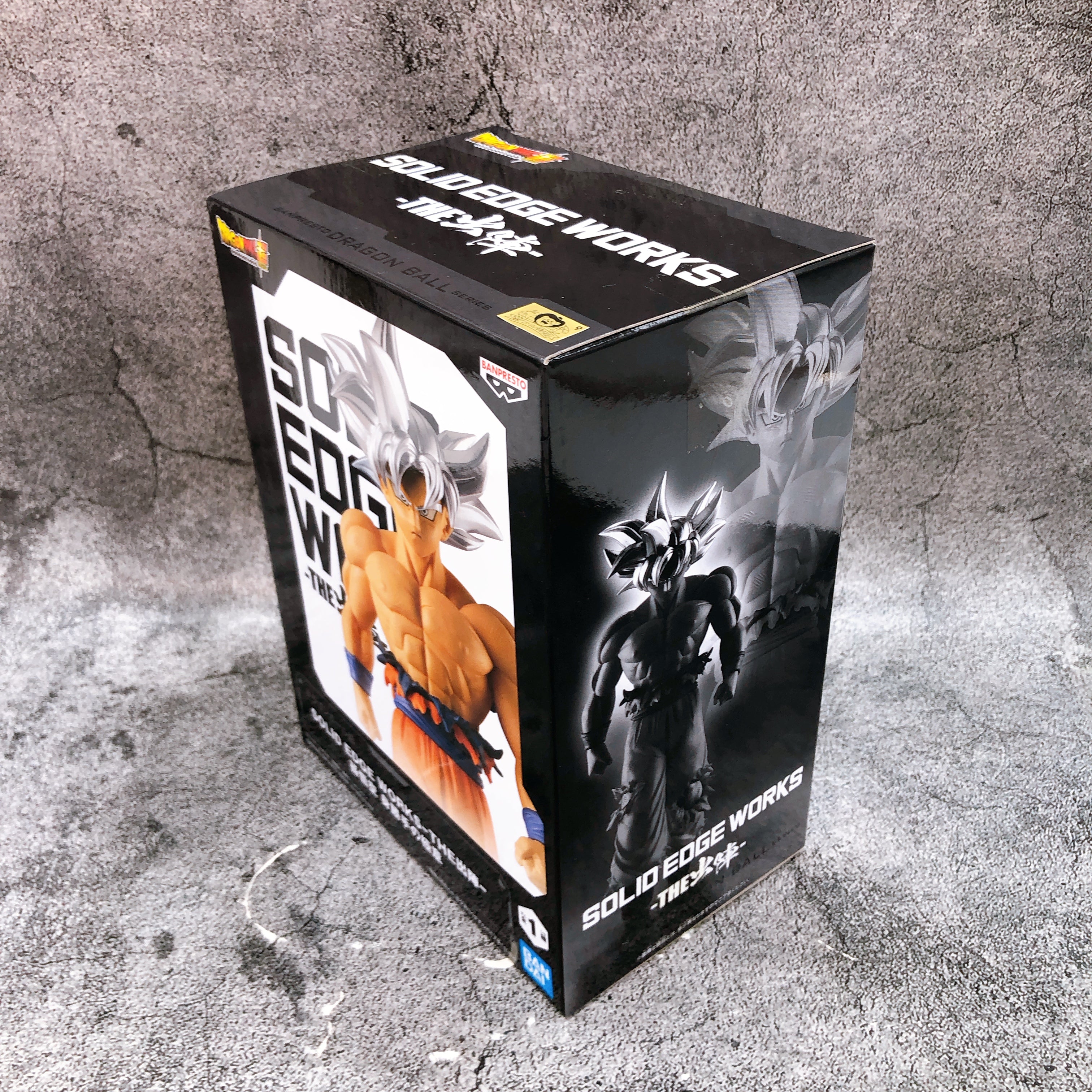 Dragon Ball Super Son Goku Ultra Instinct SOLID EDGE WORKS Figure BANPRESTO