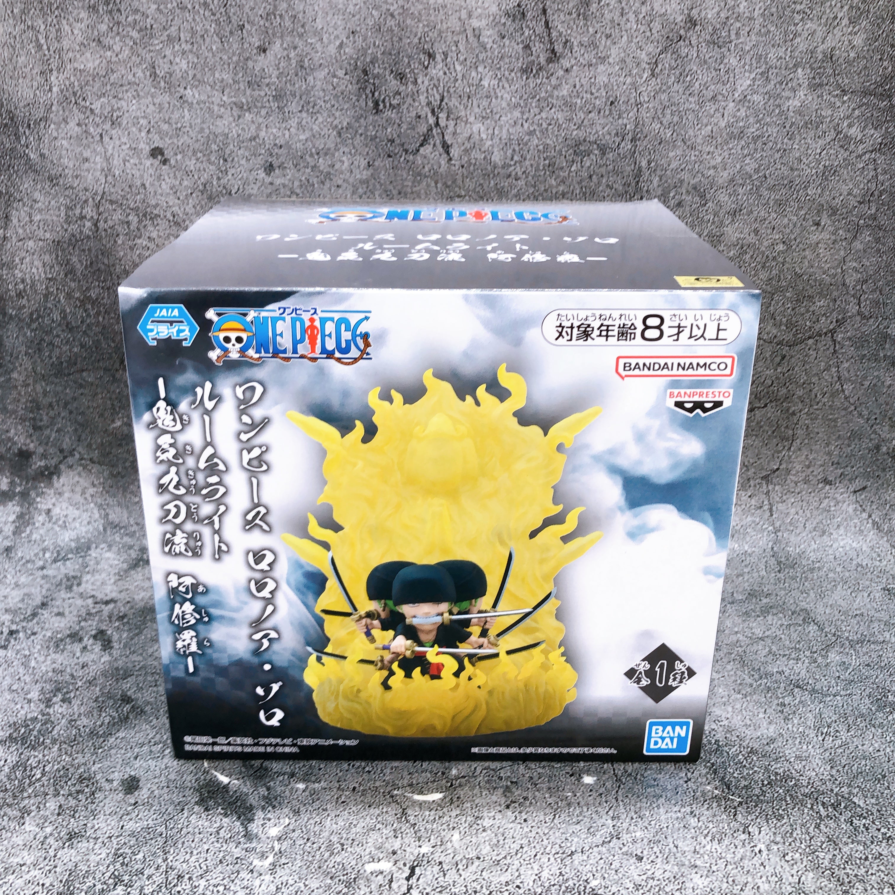 ONE PIECE Roronoa Zoro Room Light Kiki Nine Swords Style Ashura BANPRESTO