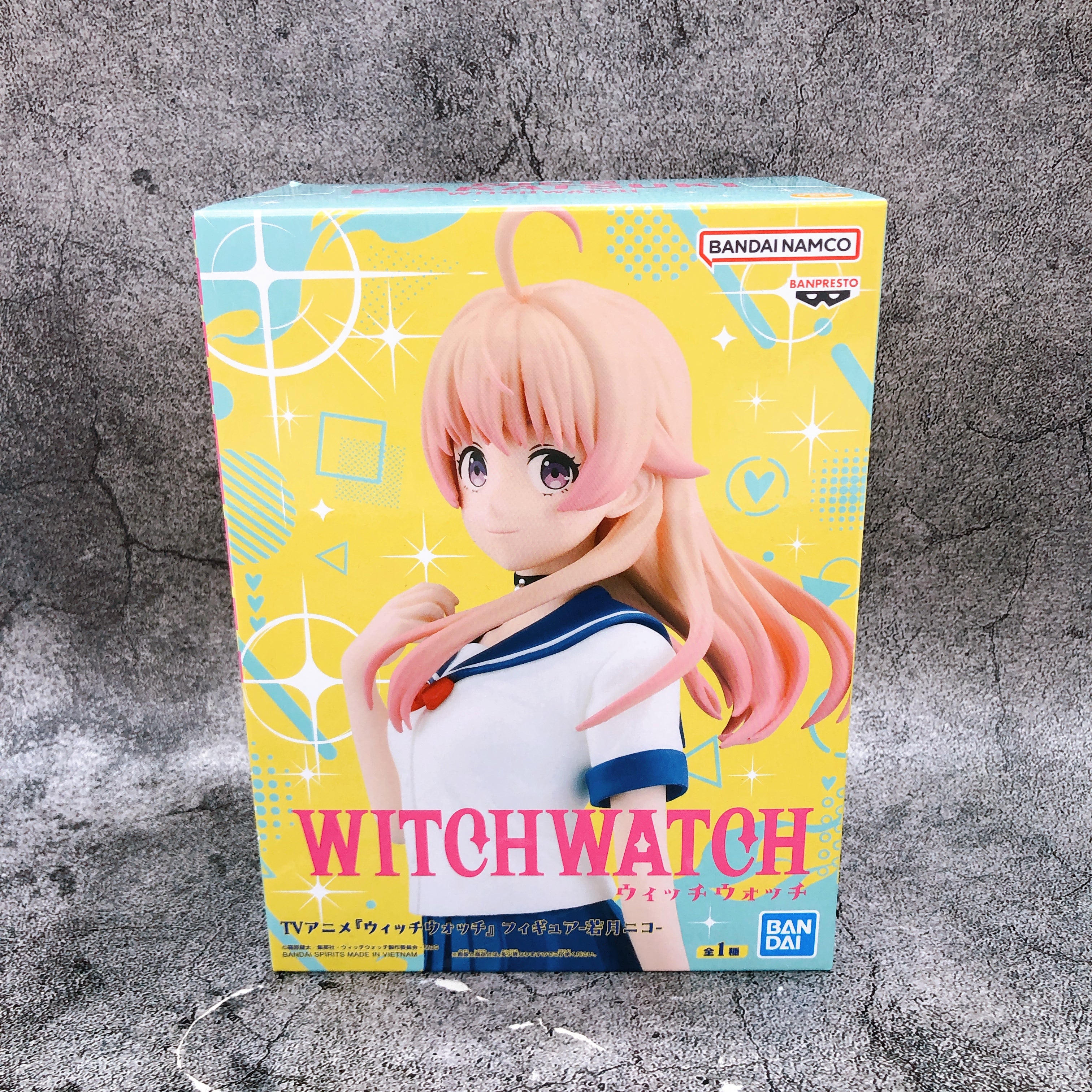 Witch Watch Nico Wakatsuki  Figure BANPRESTO Japan Sealed NEW
