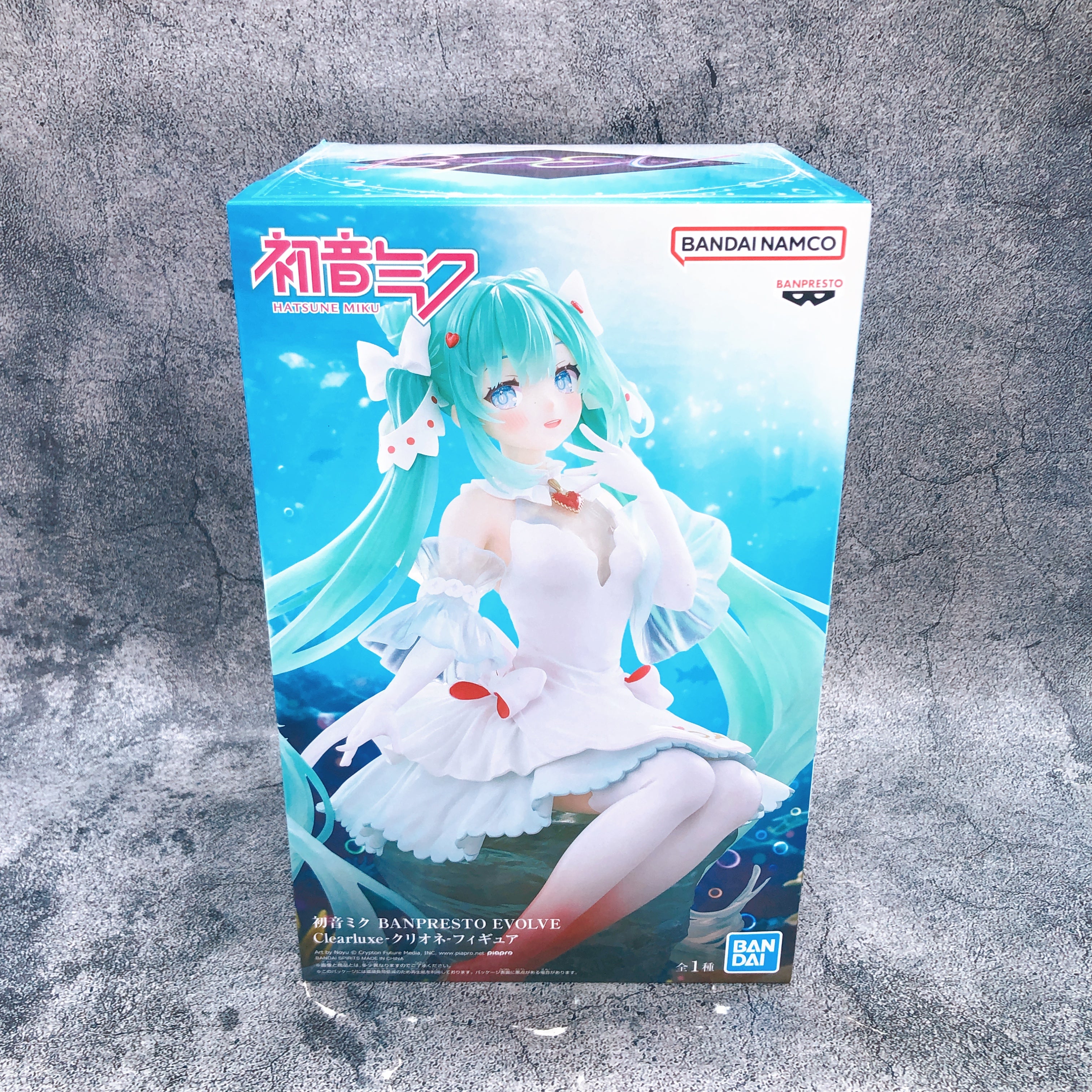 Hatsune Miku Clione Figure BANPRESTO EVOLVE Clearluxe BANPRESTO Japan Sealed