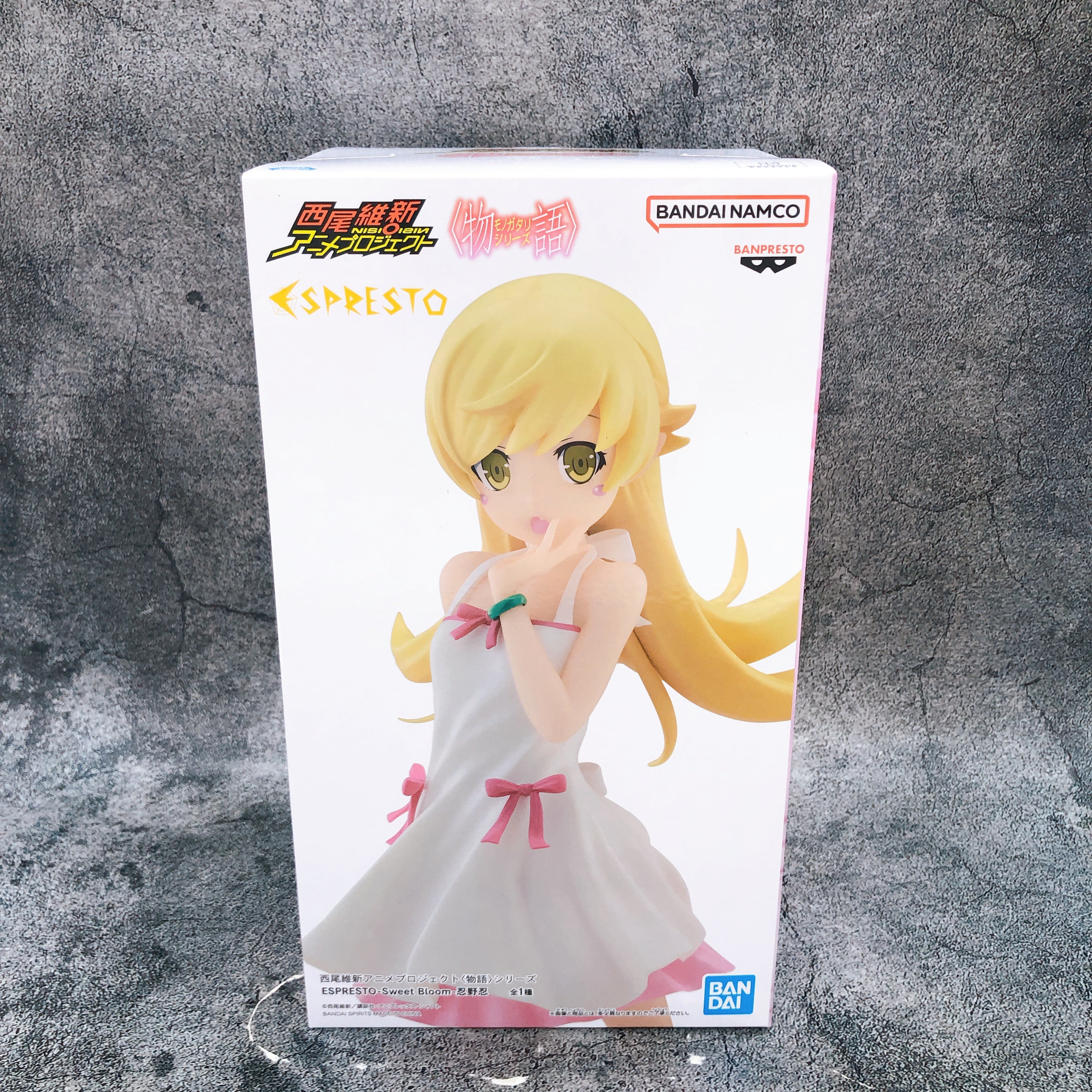 Monogatari Series Shinobu Oshino ESPRESTO Sweet Bloom BANPRESTO Japan NEW