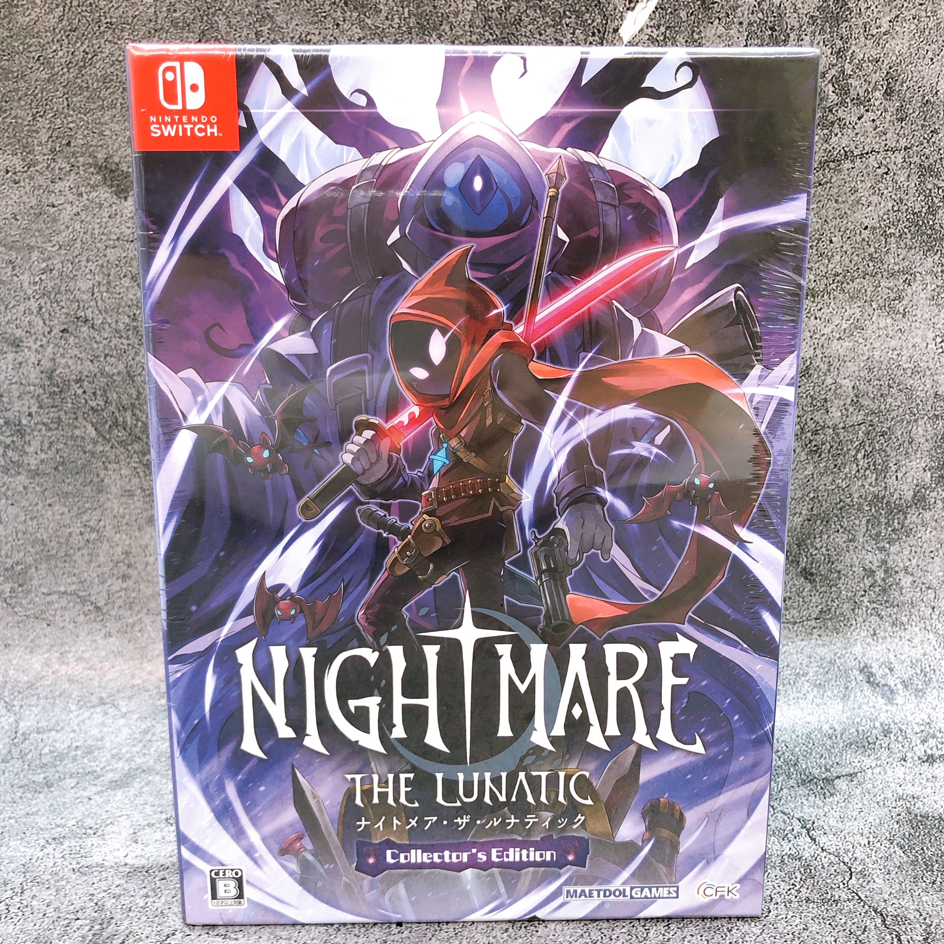 Nintendo Switch Nightmare The Lunatic Collector's Edition Japan Game Sealed NEW