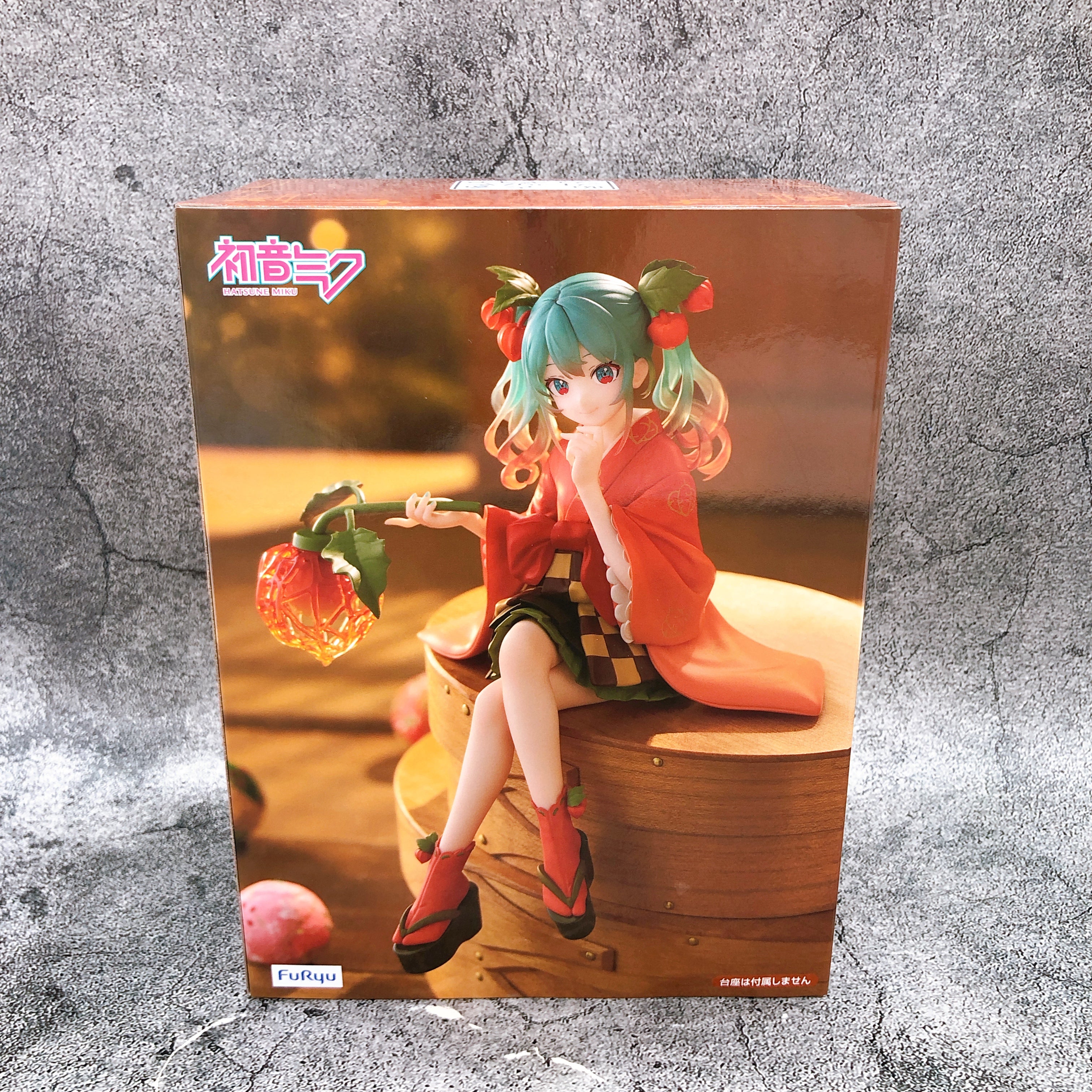 Hatsune Miku Flower Fairy Ground cherry ver.  Noodle Stopper Figure FuRyu Japan