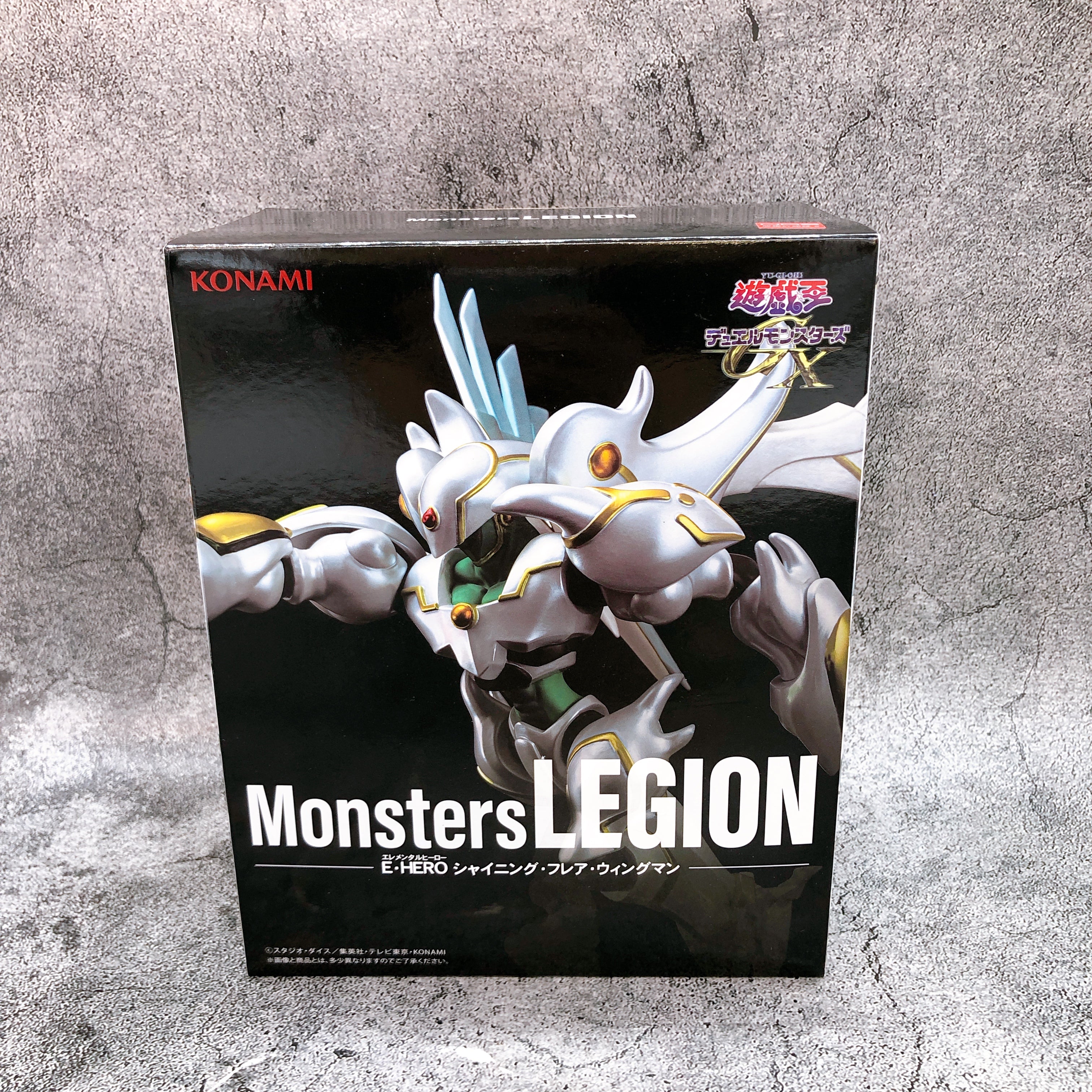 Yu-Gi-Oh! E・HERO Shining Flare Wingman Equal Arts Figure Konami Japan Sealed