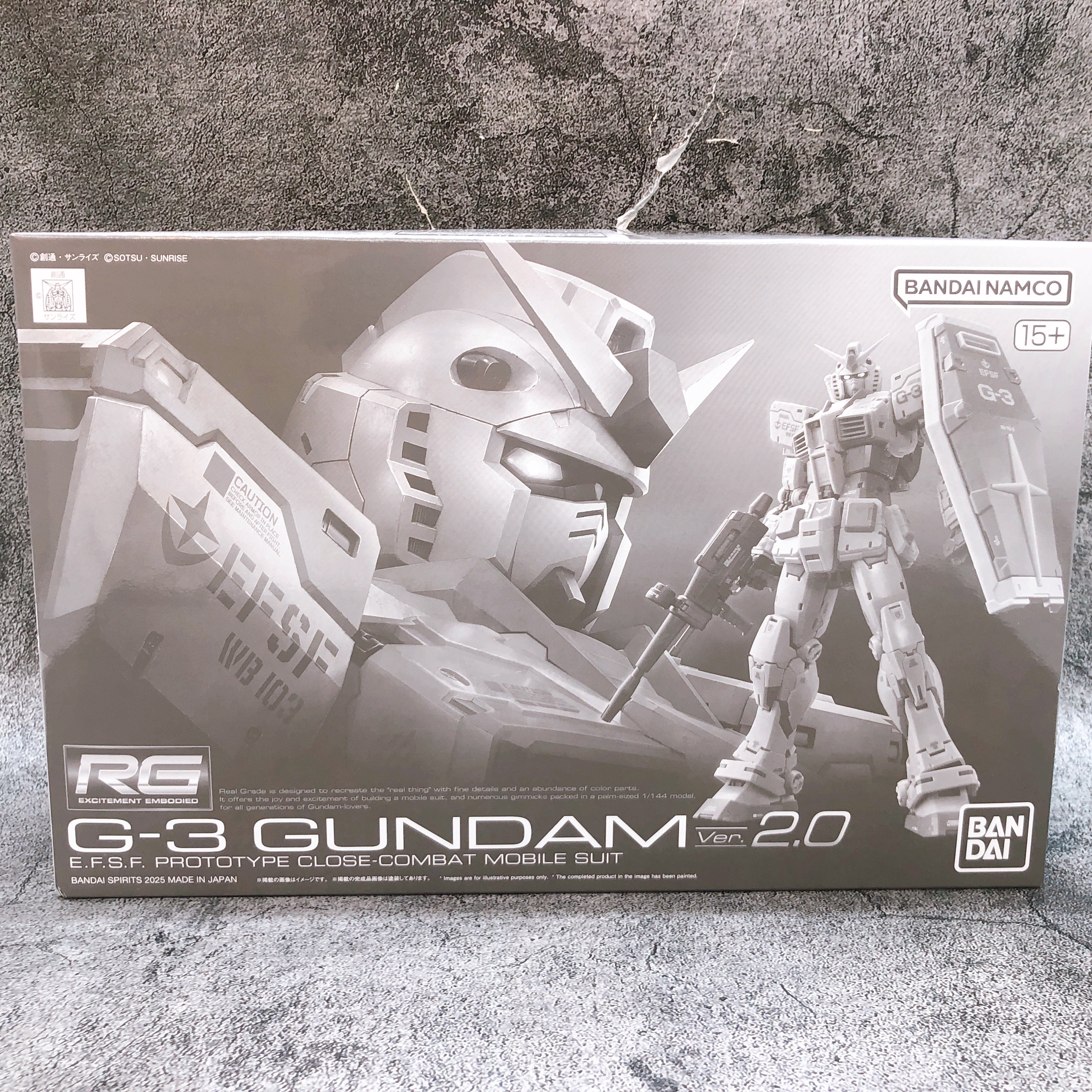 RG 1/144 G-3 Gundam Ver.2.0 Gunpla Plastic Model Kit Premium Bandai Japan NEW