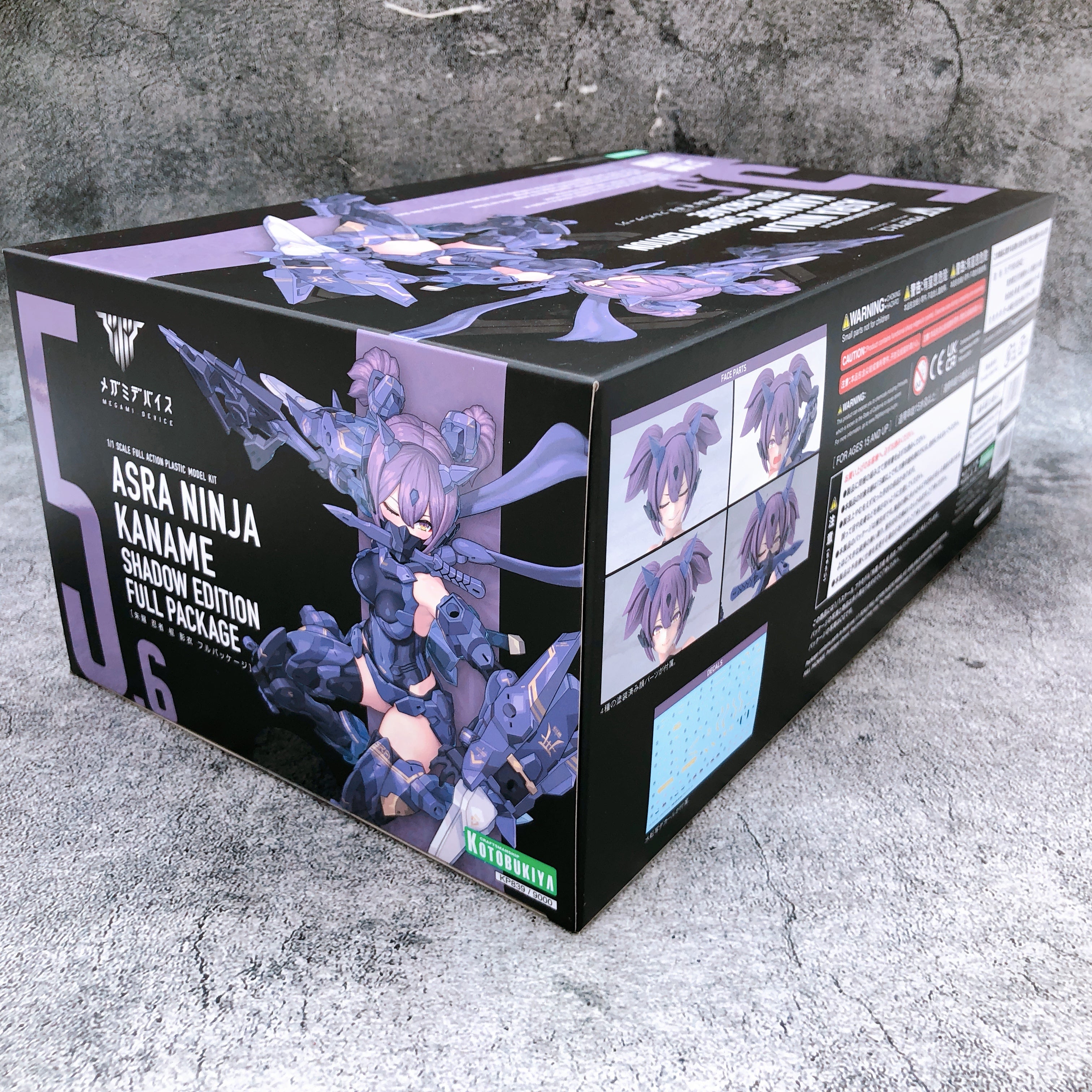 Megami Device ASRA NINJA Kaname Shadow Edition Full Package Kit KOTOBU