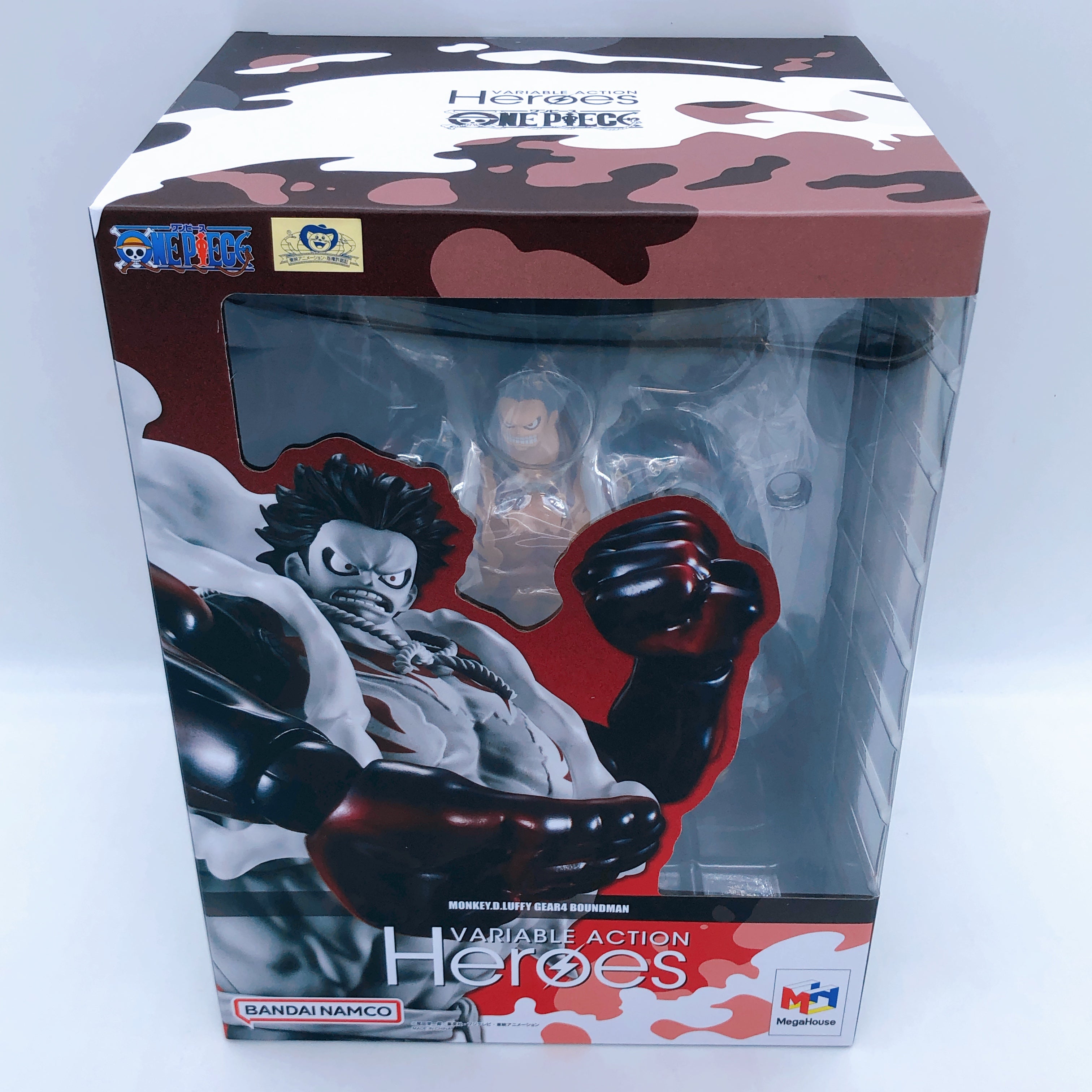 One Piece Monkey D. Luffy Gear4 Boundman Variable Action Heroes MegaHouse Sealed