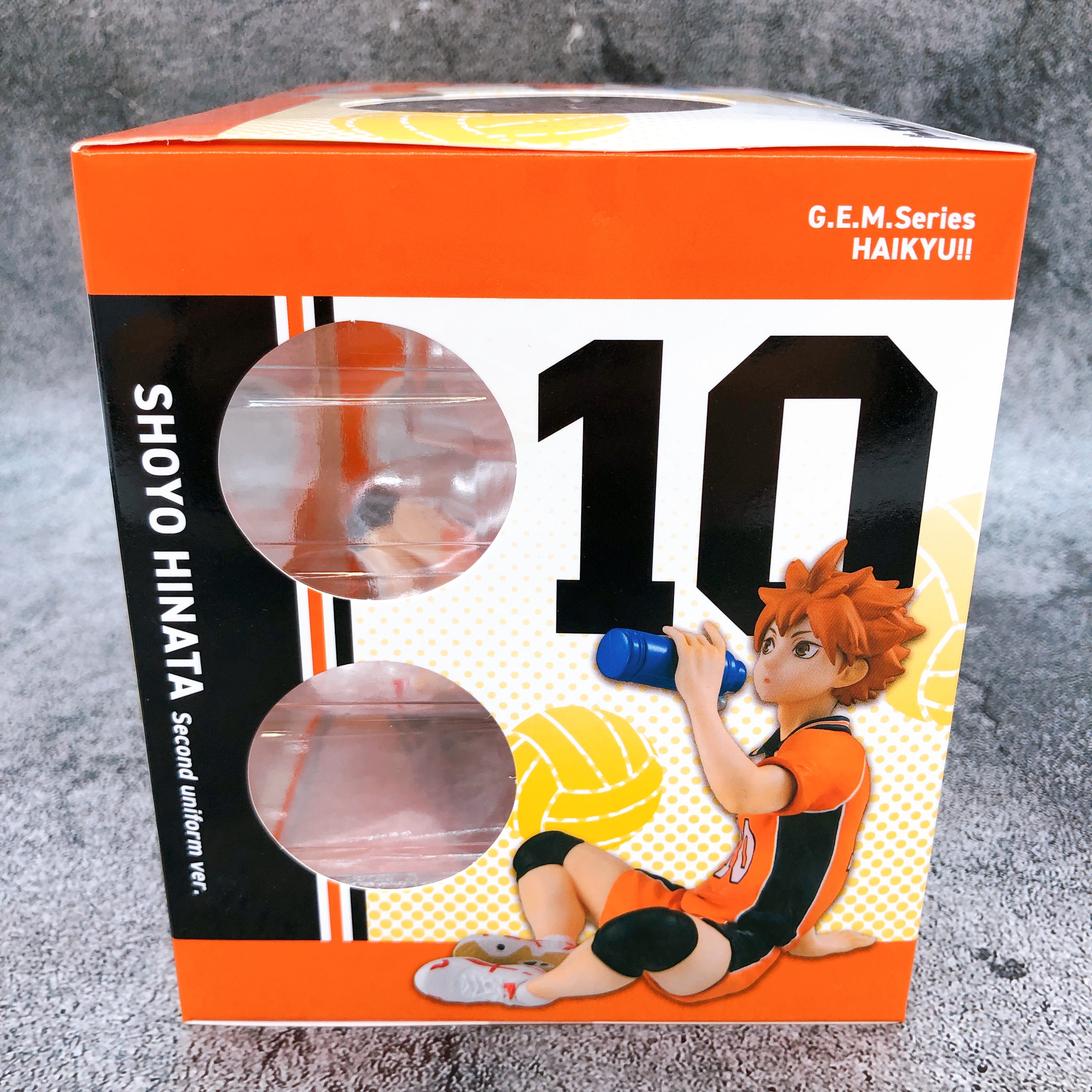 MegaHouse G.E.M. Haikyu!! Shoyo Hinata 2nd Second Uniform Palm Size Figure NEW