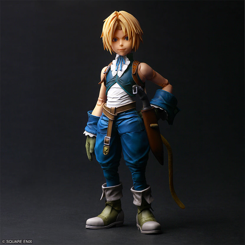 PLAY ARTS SHIN FINAL FANTASY IX Zidane Action Figure Square Enix Japan AUTHENTIC