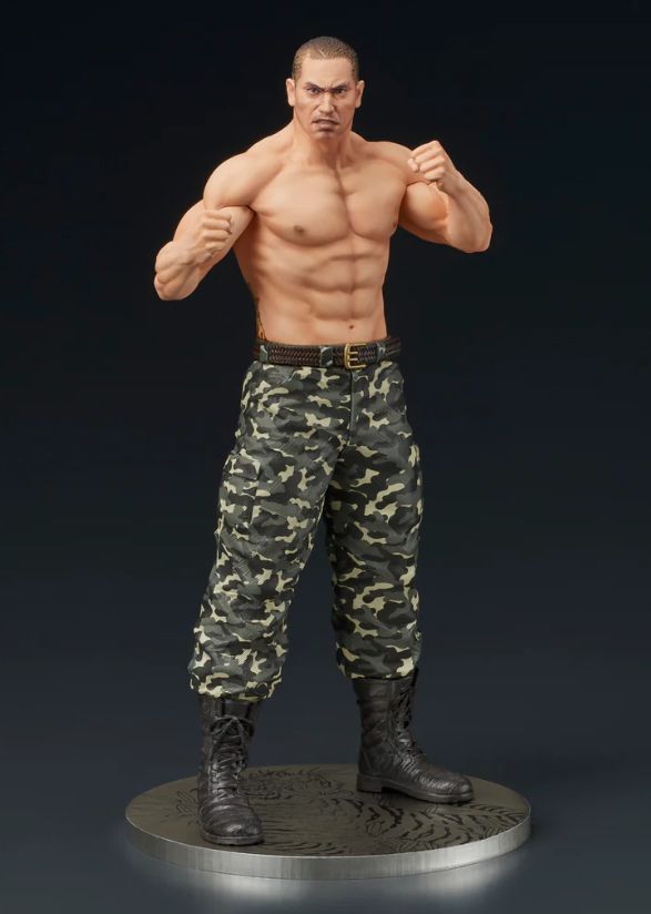 Yakuza Taiga Saejima Figure Fierce Battle Digsta Japan AUTHENTIC Like a Dragon