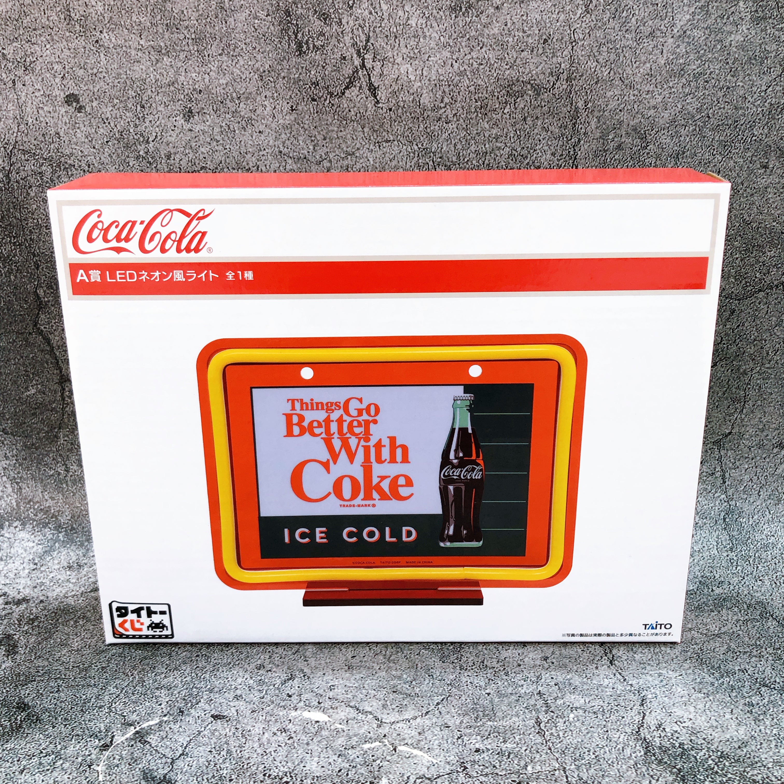 Coca-Cola LED Lite Taito Kuji A Figure Japan Sealed NEW