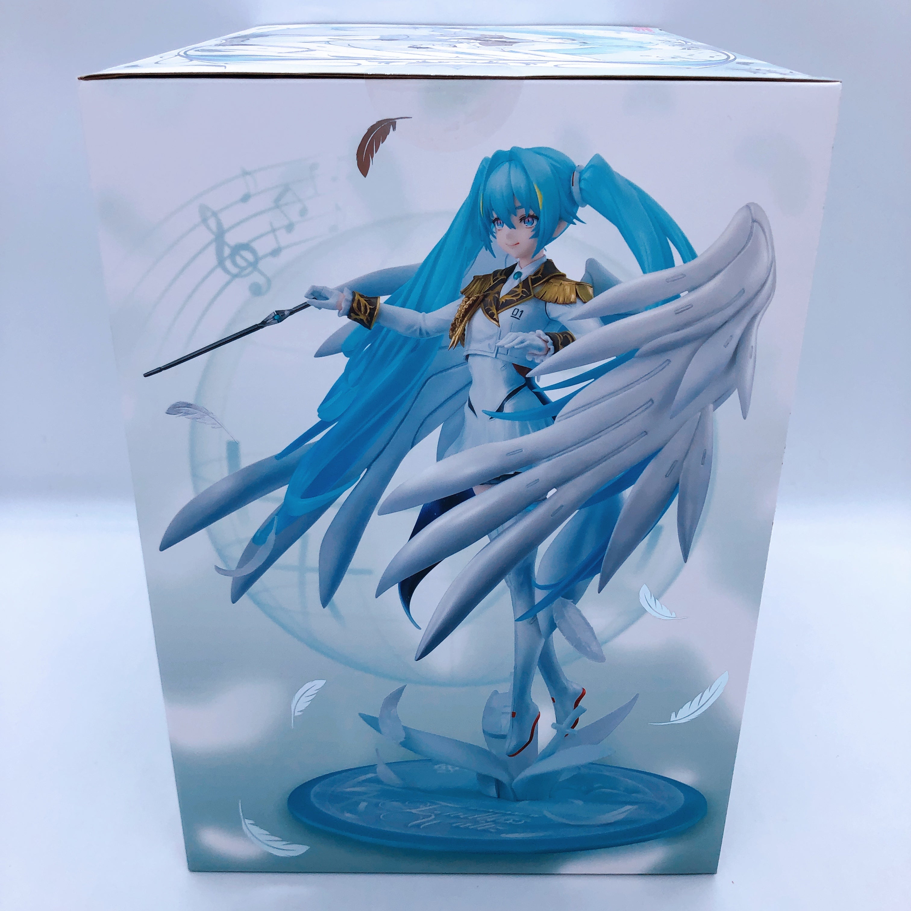 Lucrea Hatsune Miku x Wing Gundam Zero EW Limited Figure MegaHouse Japan Sealed