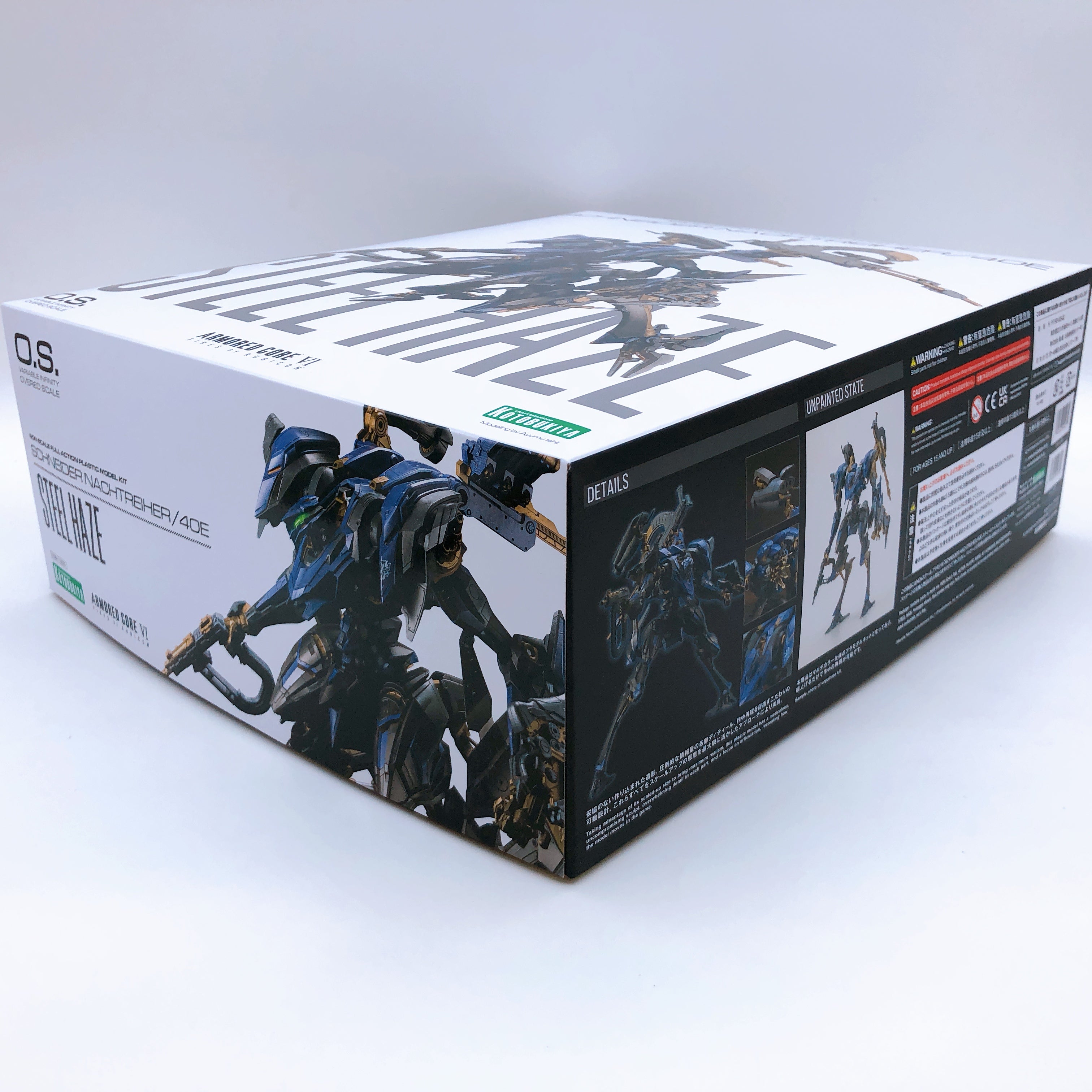 Armored Core VI SCHNEIDER NACHTREIHER/40E Steel Haze V.I.O.S. Kit KOTOBUKIYA NEW