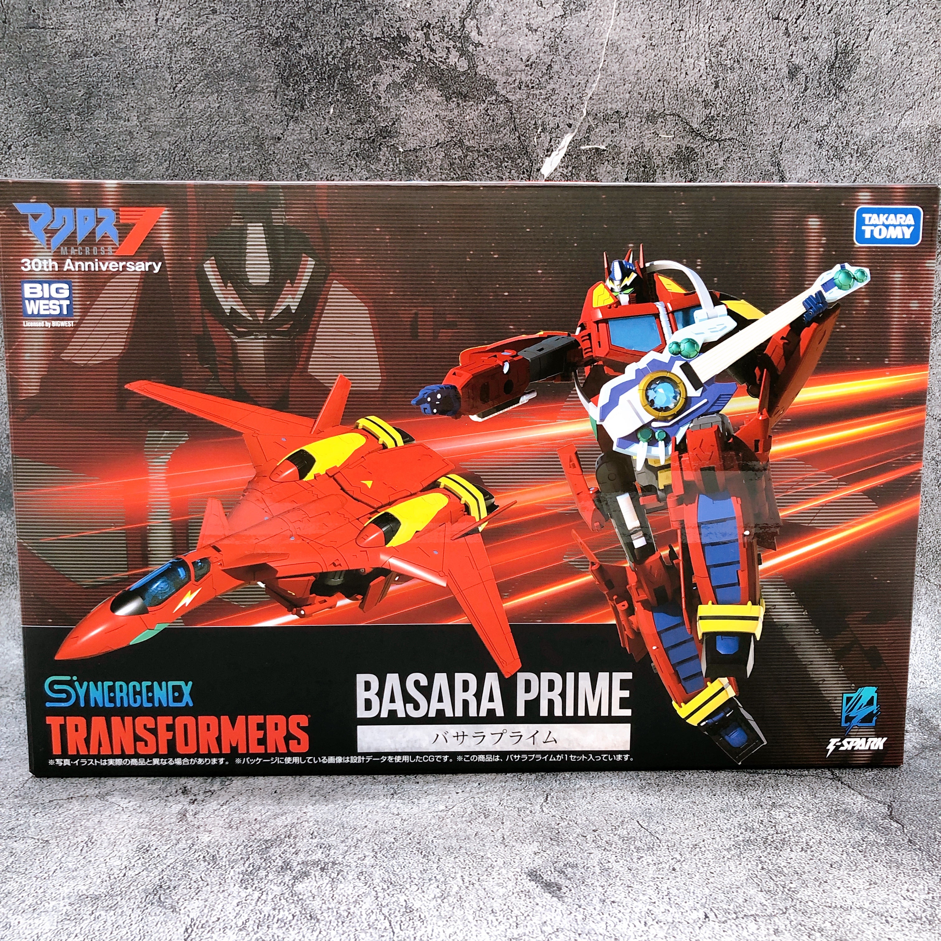 Transformers / Macross 7 Basara Prime SYNERGENEX Action Figure TAKARA TOMY Japan