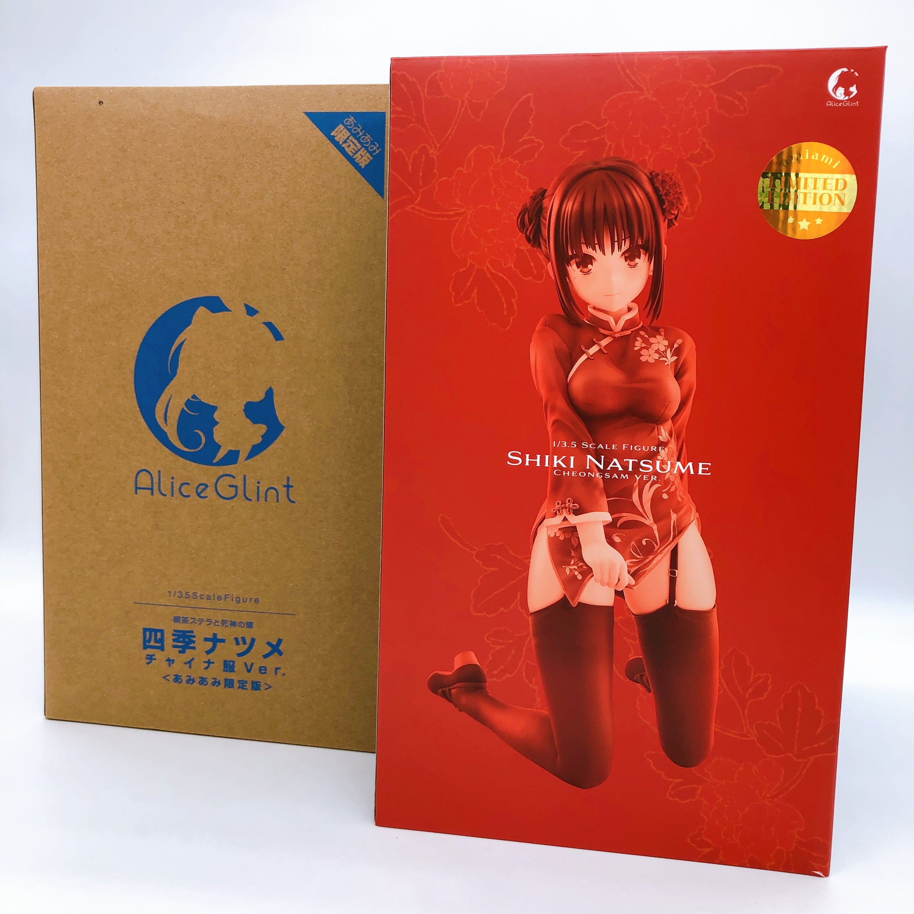 Alice Glint Natsume Shiki China Dress Ver 1/3.5 amiami Limited Figure Japan NEW