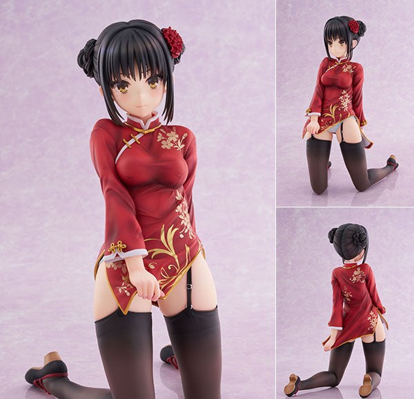 Alice Glint Natsume Shiki China Dress Ver 1/3.5 amiami Limited Figure Japan NEW