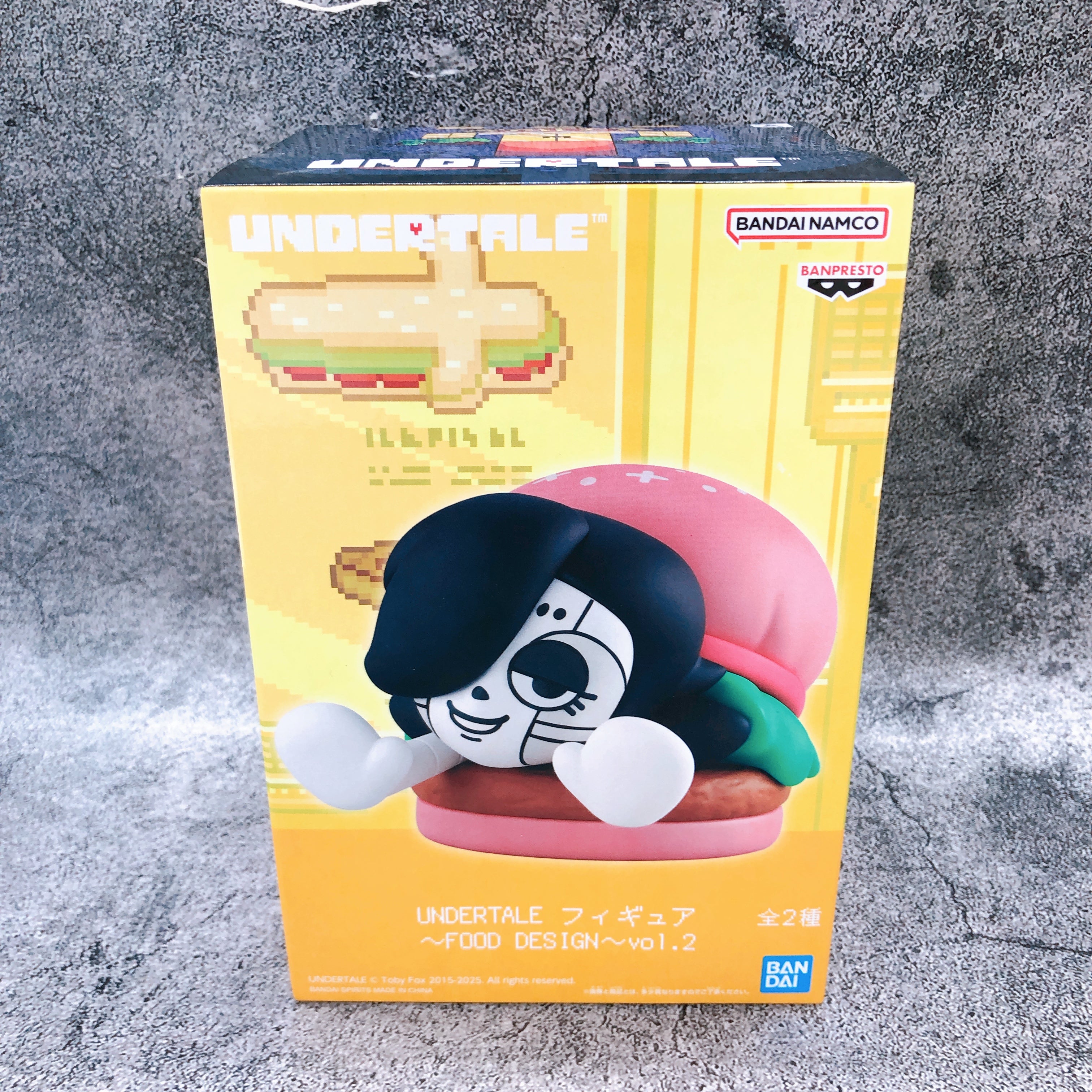 UNDERTALE Mettaton Figure FOOD DESIGN vol.1 BANPRESTO Japan Sealed NEW