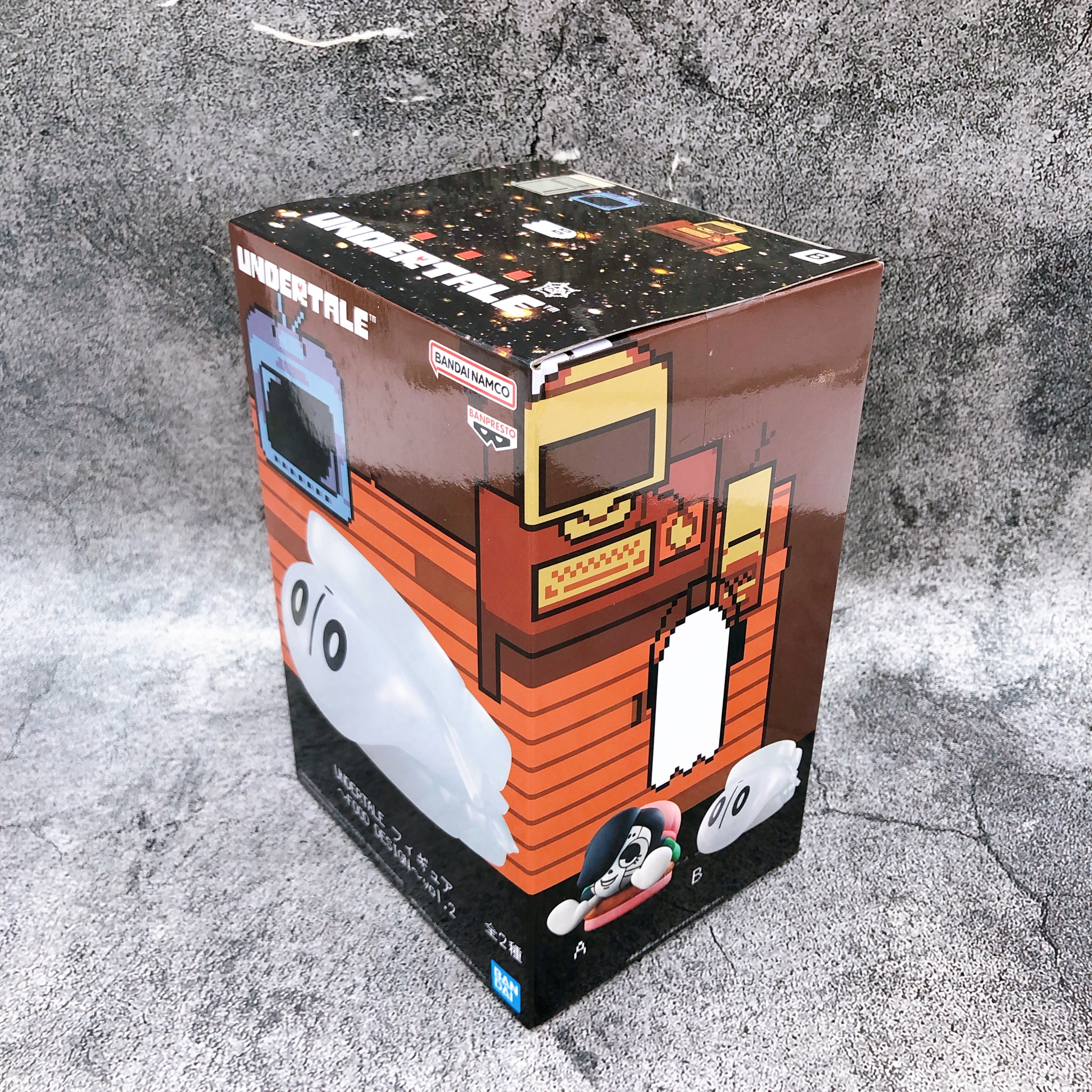 UNDERTALE Napstablook Figure FOOD DESIGN vol.2 BANPRESTO Japan Sealed NEW