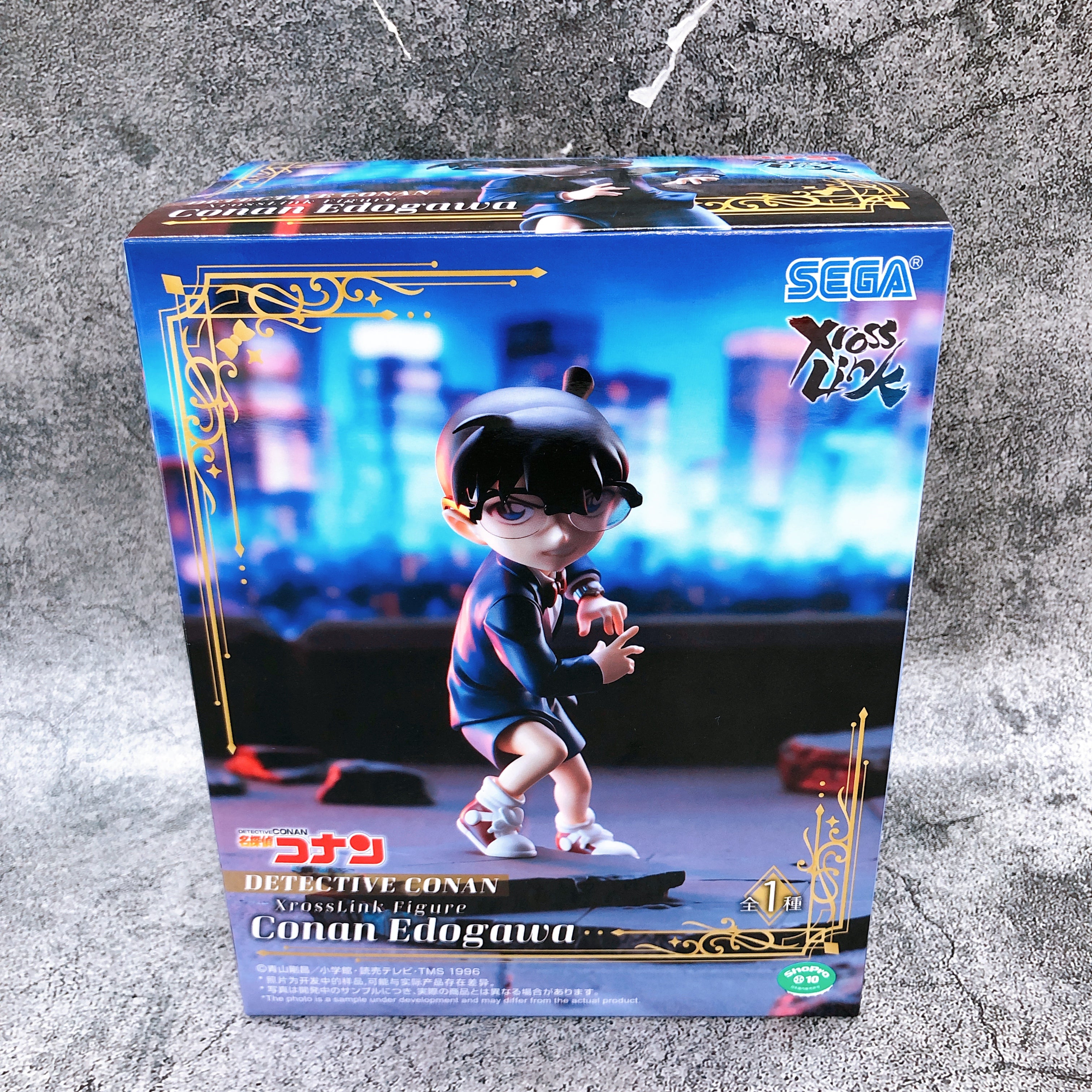 Case Closed Detective Conan Conan Edogawa Xross Link Figure SEGA Japan Sealed