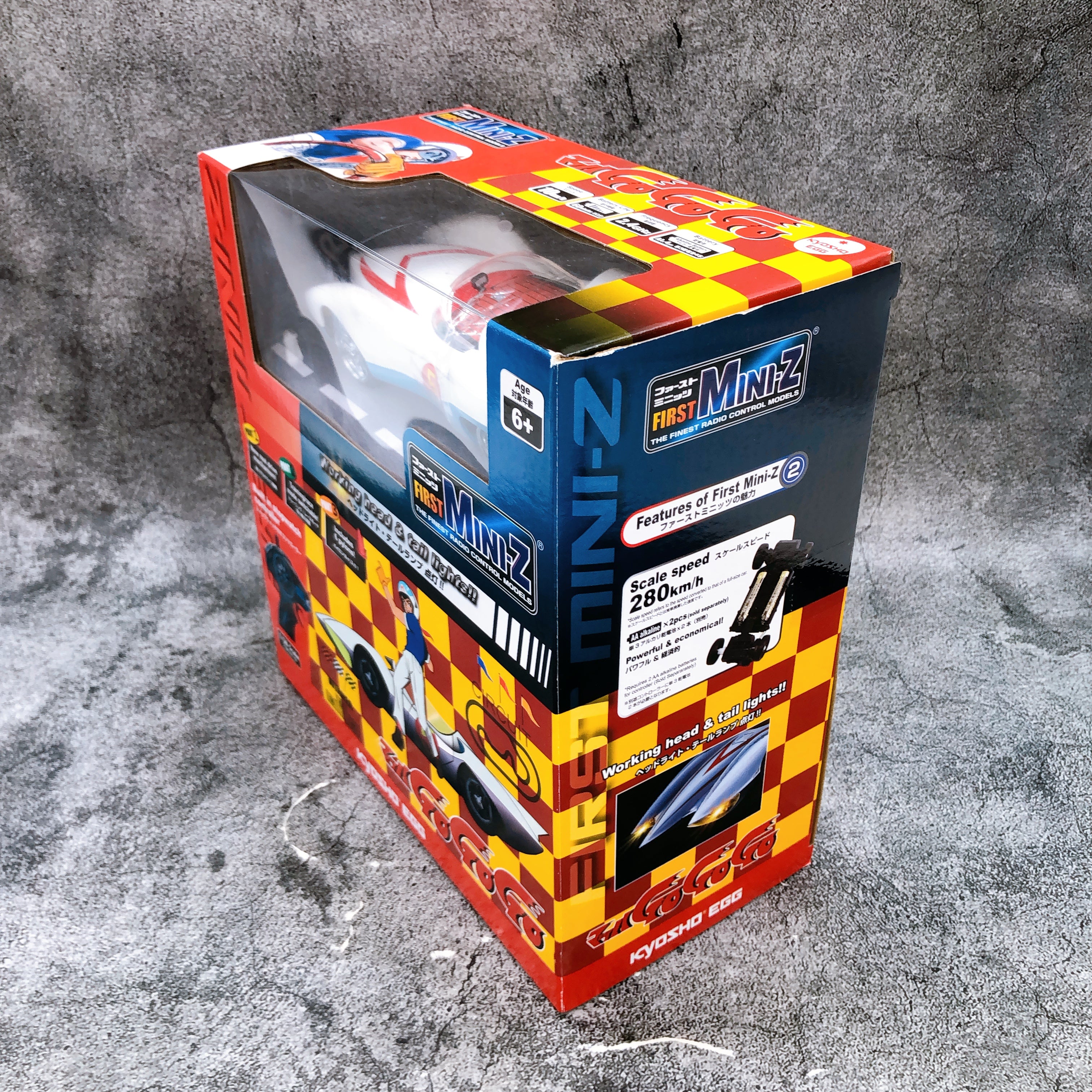 Mach GoGoGo First Mini-Z Figure Kyosho Egg Japan Sealed