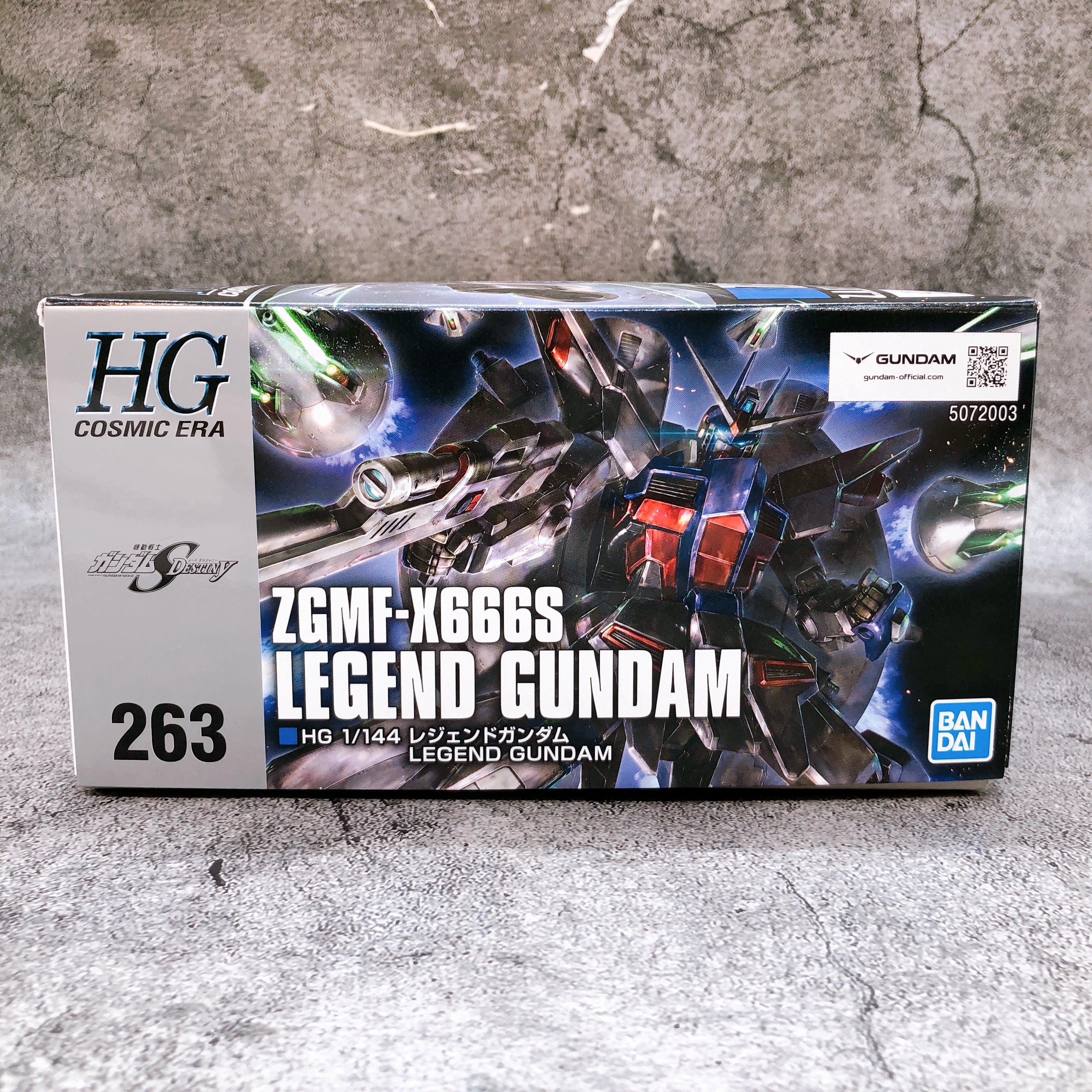 HG 1/144 Legend Gundam ZGMF-X666S Gundam SEED DESTINY Model Kit Bandai Japan NEW