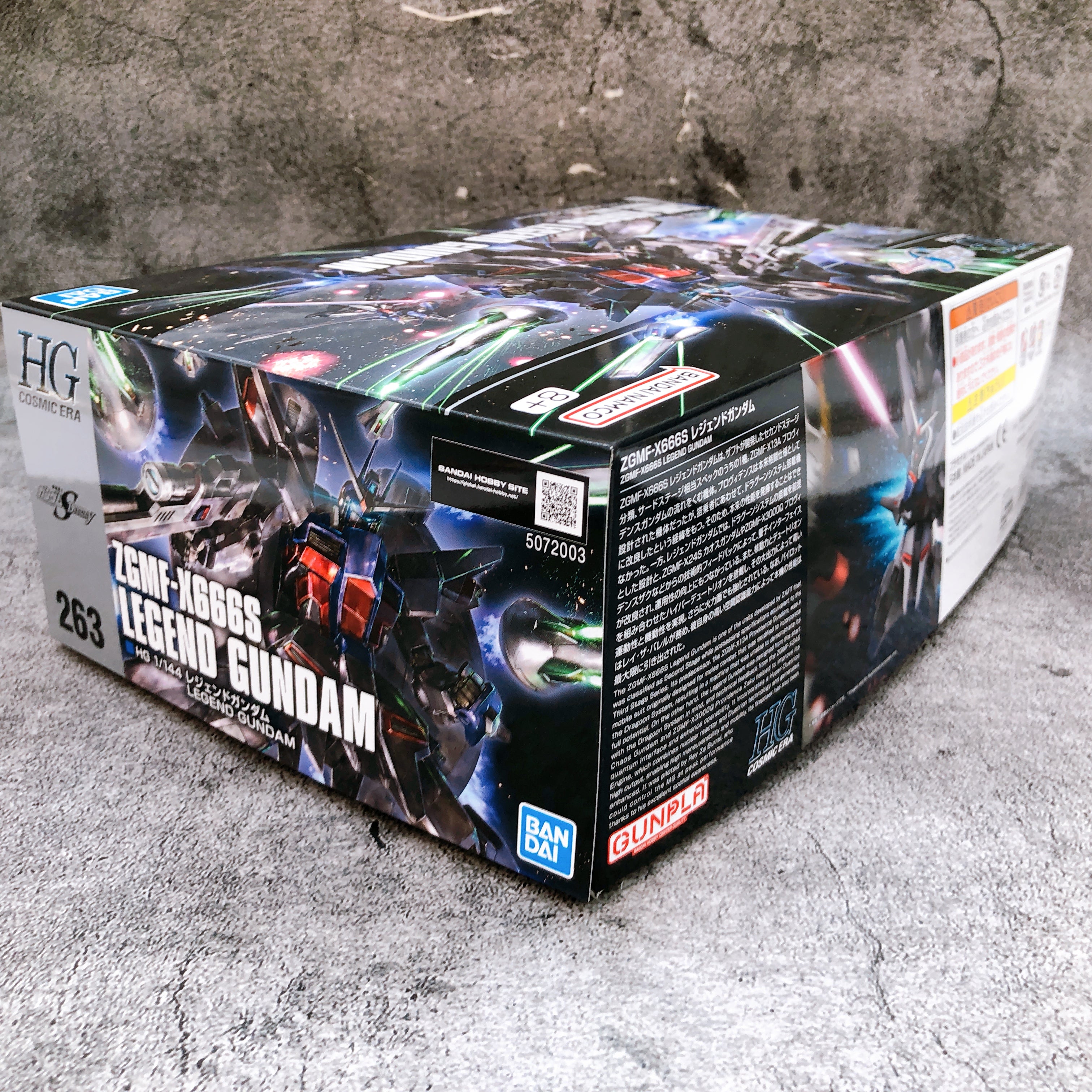 HG 1/144 Legend Gundam ZGMF-X666S Gundam SEED DESTINY Model Kit Bandai Japan NEW