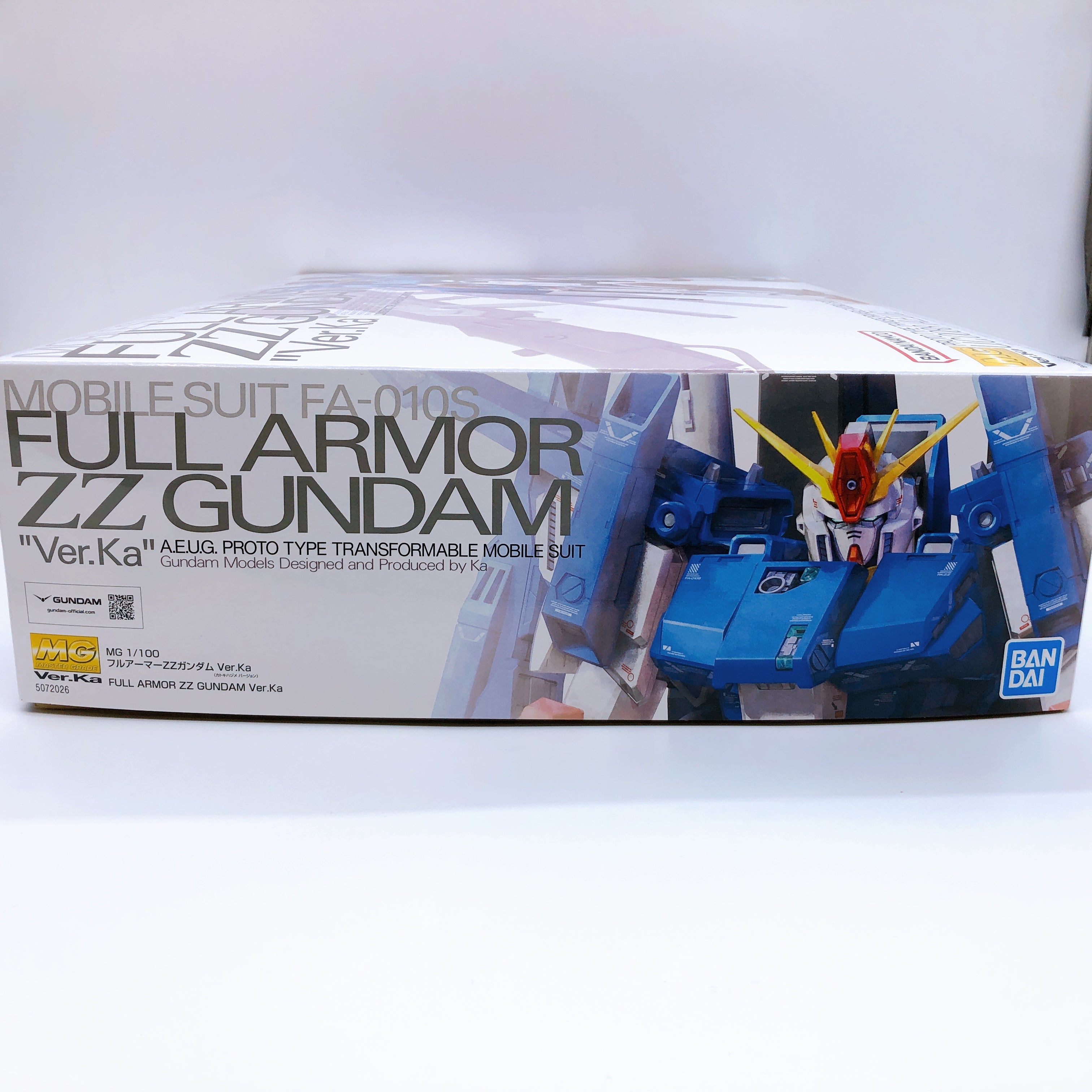 MG 1/100 Full Armor ZZ Gundam Ver.Ka Gunpla Model Kit Bandai Japan NEW FASTSHIP