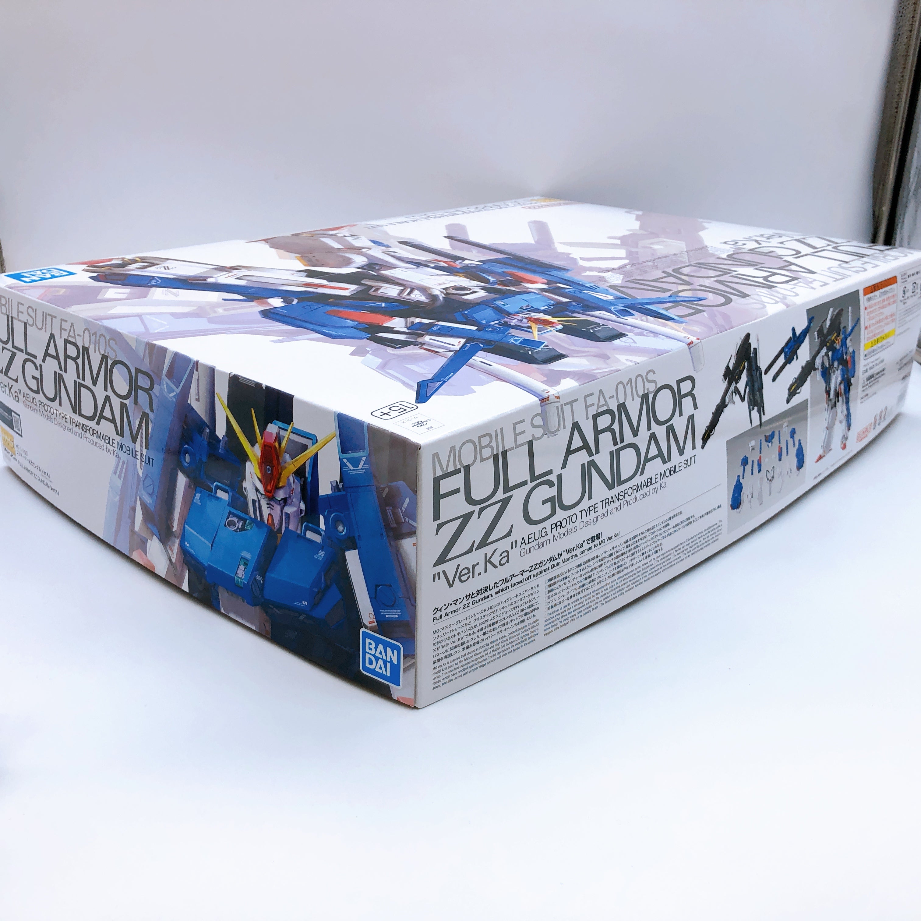 MG 1/100 Full Armor ZZ Gundam Ver.Ka Gunpla Model Kit Bandai Japan NEW FASTSHIP