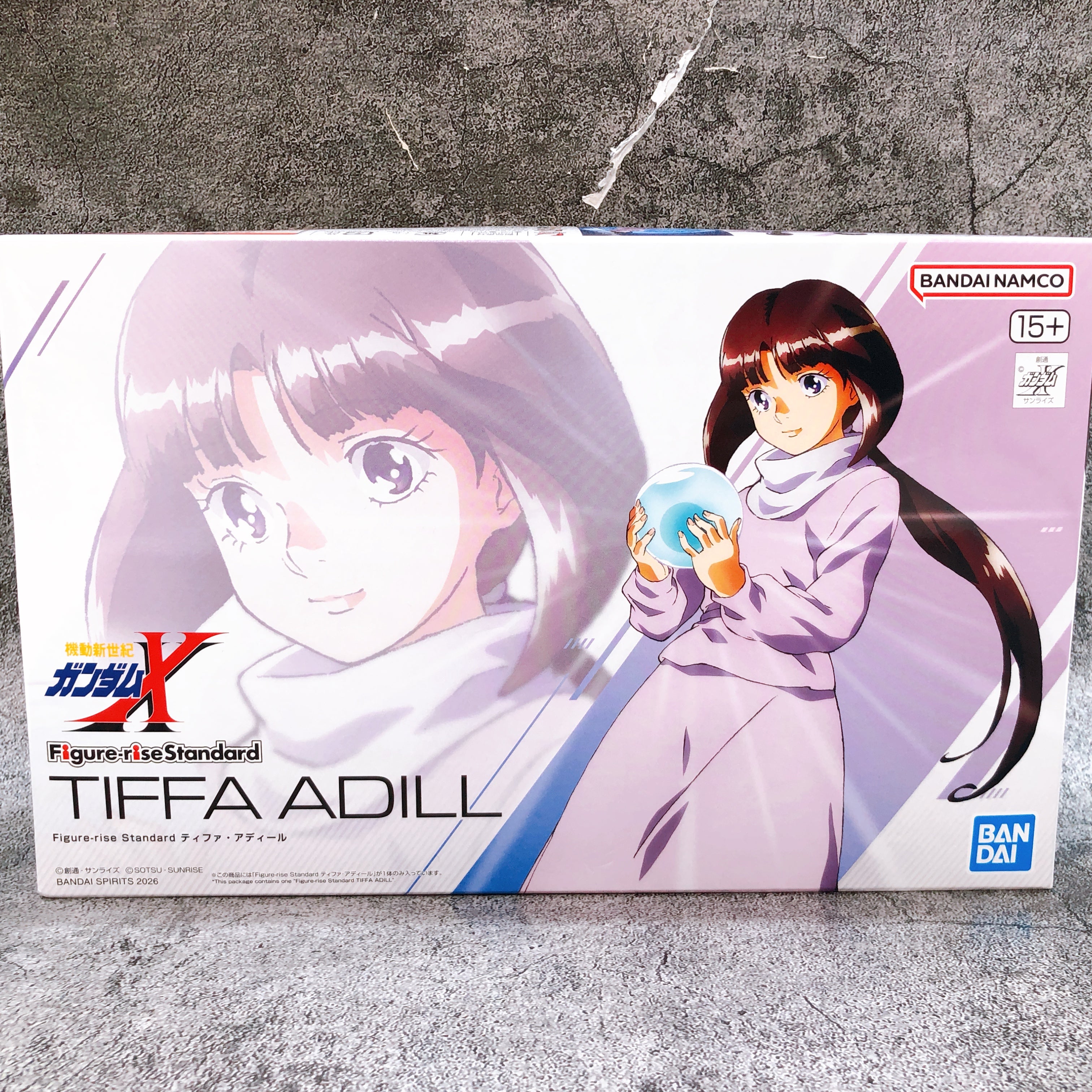 Figure-rise Standard Tiffa Adill After War Gundam X Model Kit Bandai Japan NEW