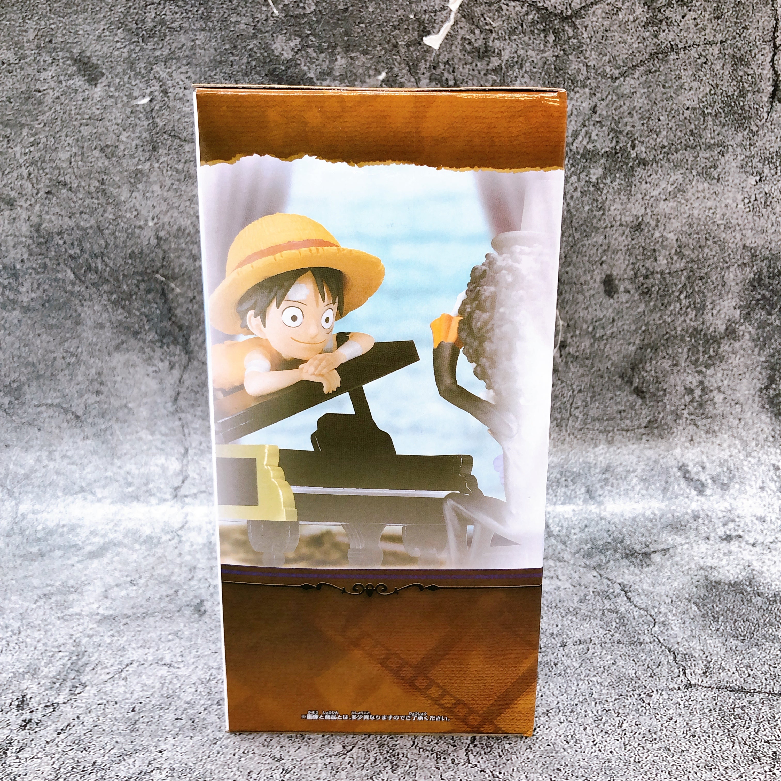 ONE PIECE Monkey D. Luffy ＆ Brook World Collectable Figure Log Stories Japan