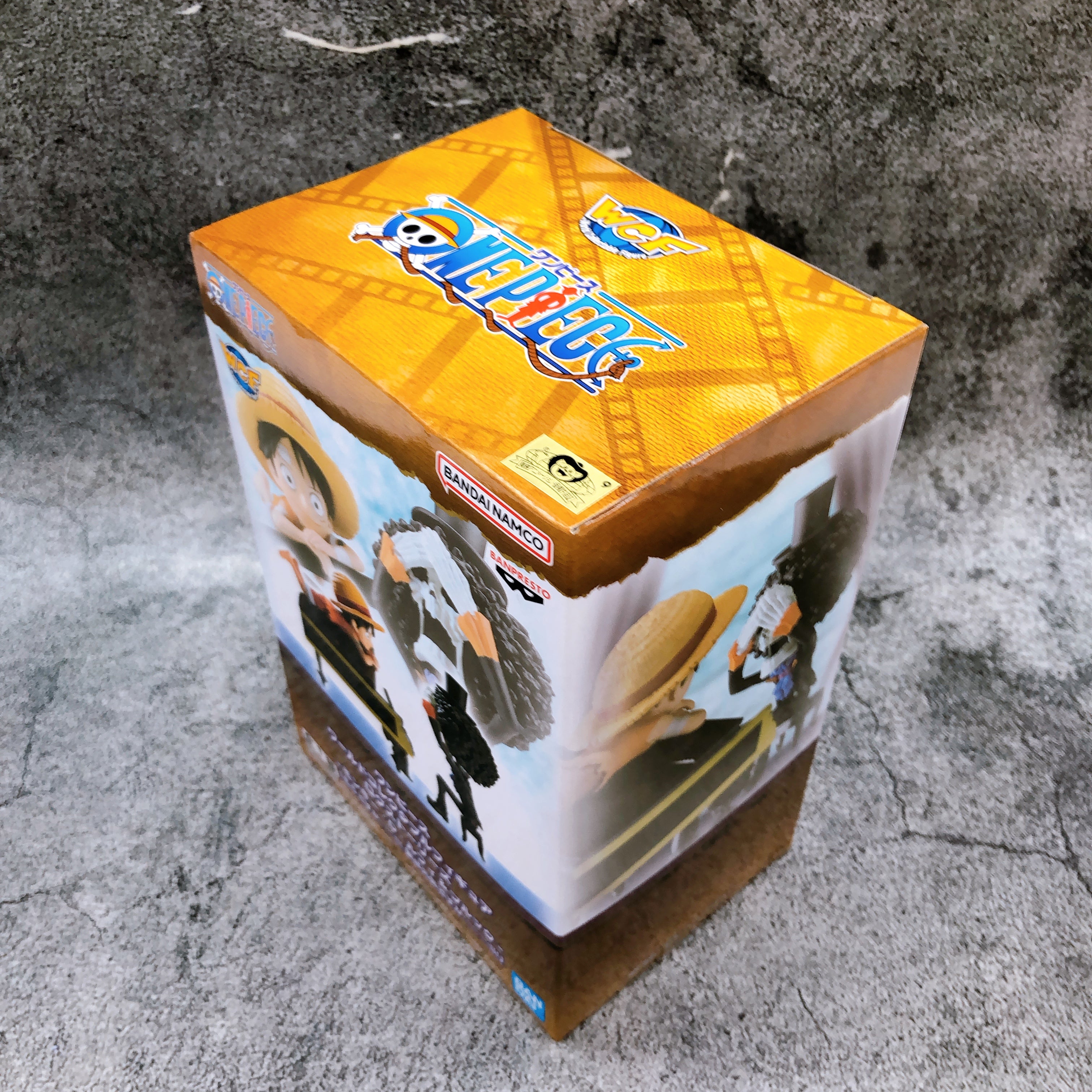 ONE PIECE Monkey D. Luffy ＆ Brook World Collectable Figure Log Stories Japan