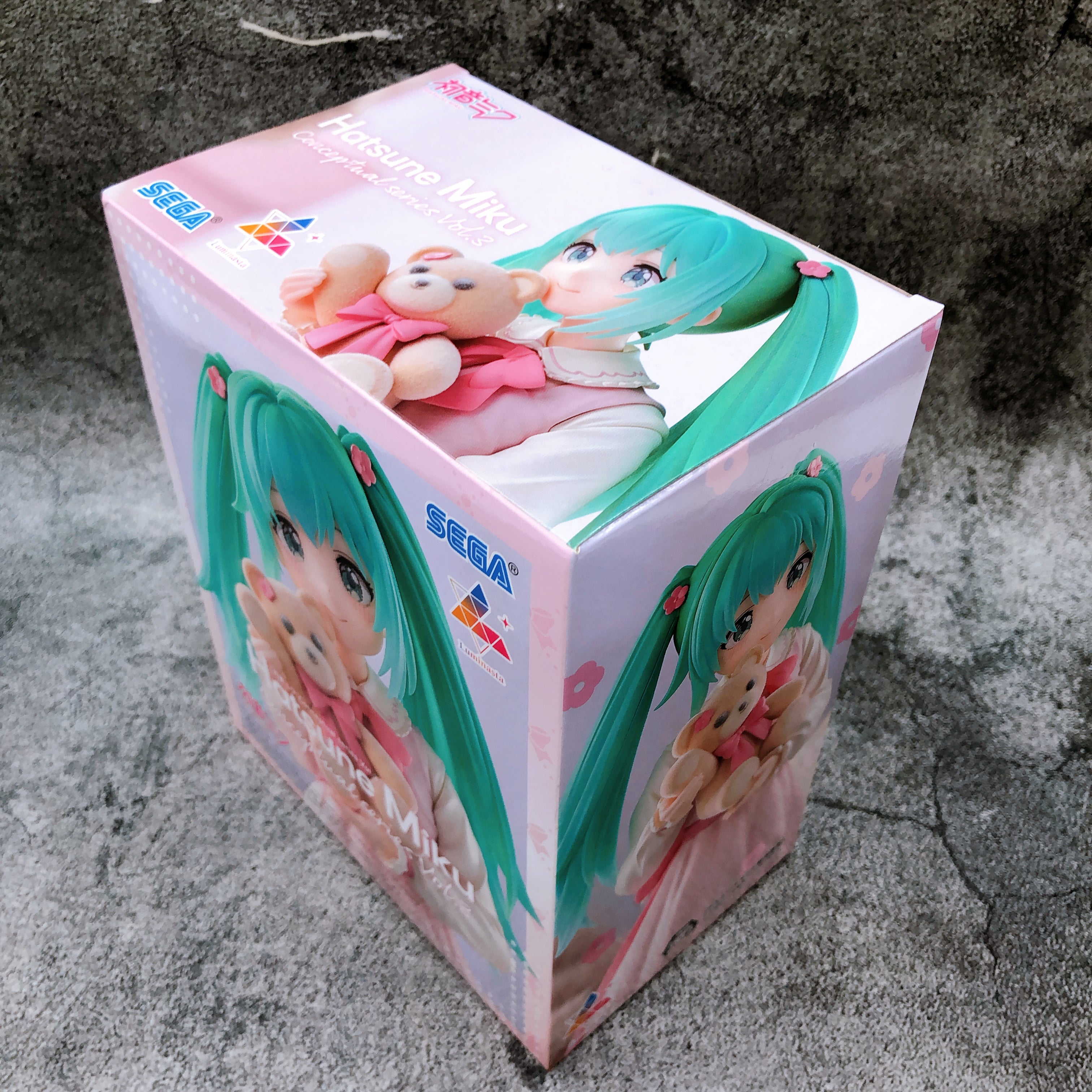 Hatsune Miku Conceptual series Vol.3 Luminasta Figure SEGA from Japan Sealed NEW