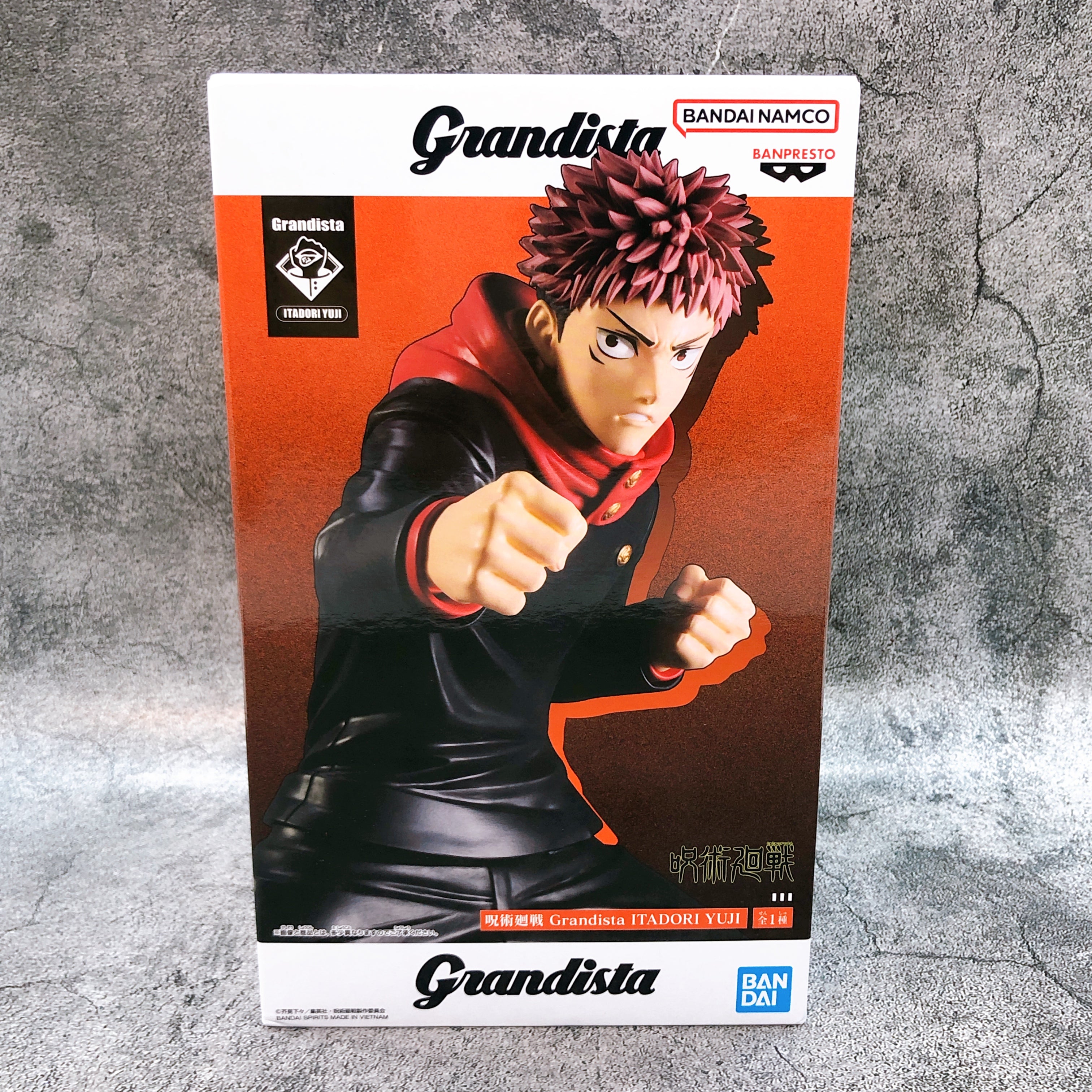 Jujutsu Kaisen Itadori Yuji Grandista Figure BANPRESTO from Japan Sealed NEW