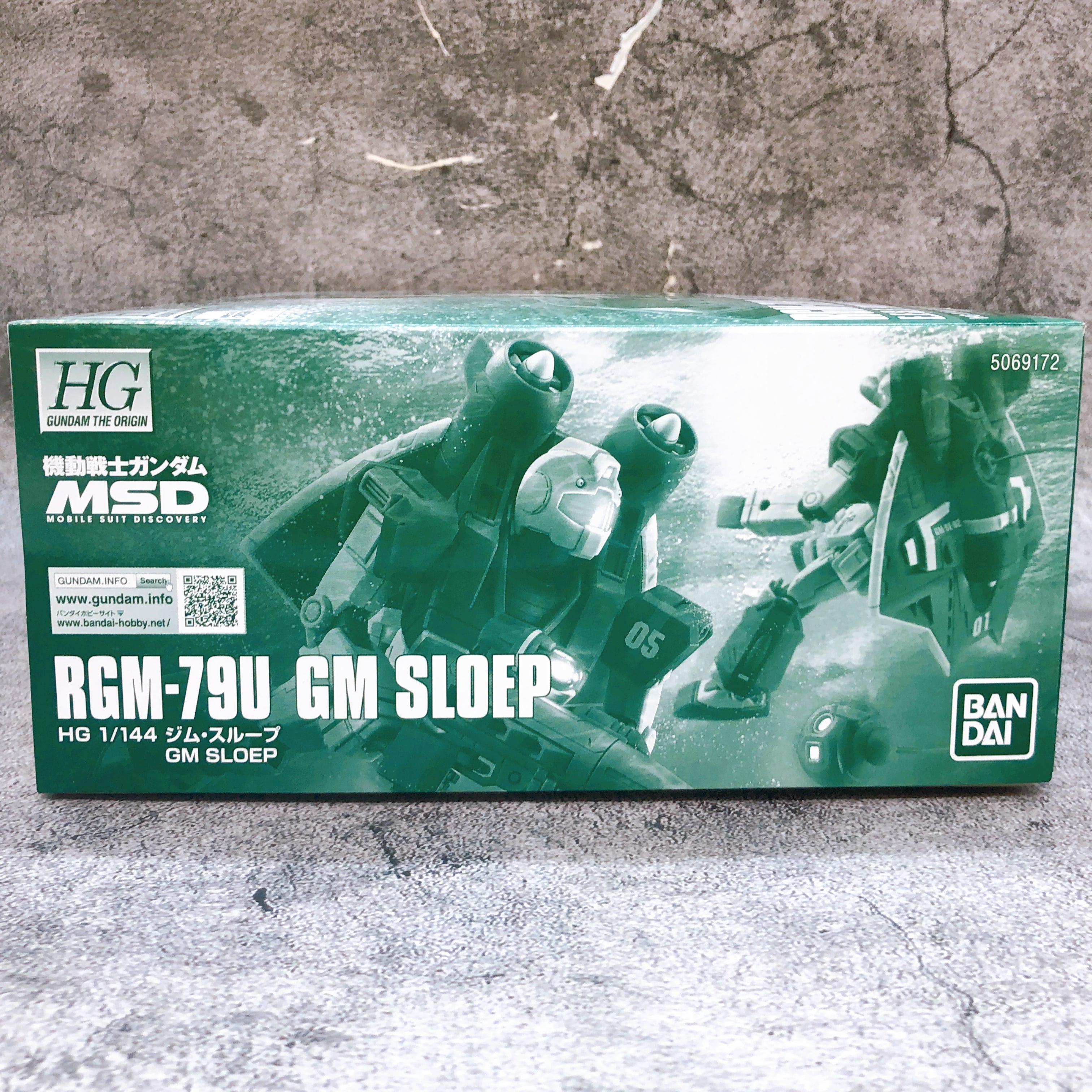 HG 1/144 GM SLOEP RGM-79U Gundam The Origin Model Kit Premium Bandai Japan NEW